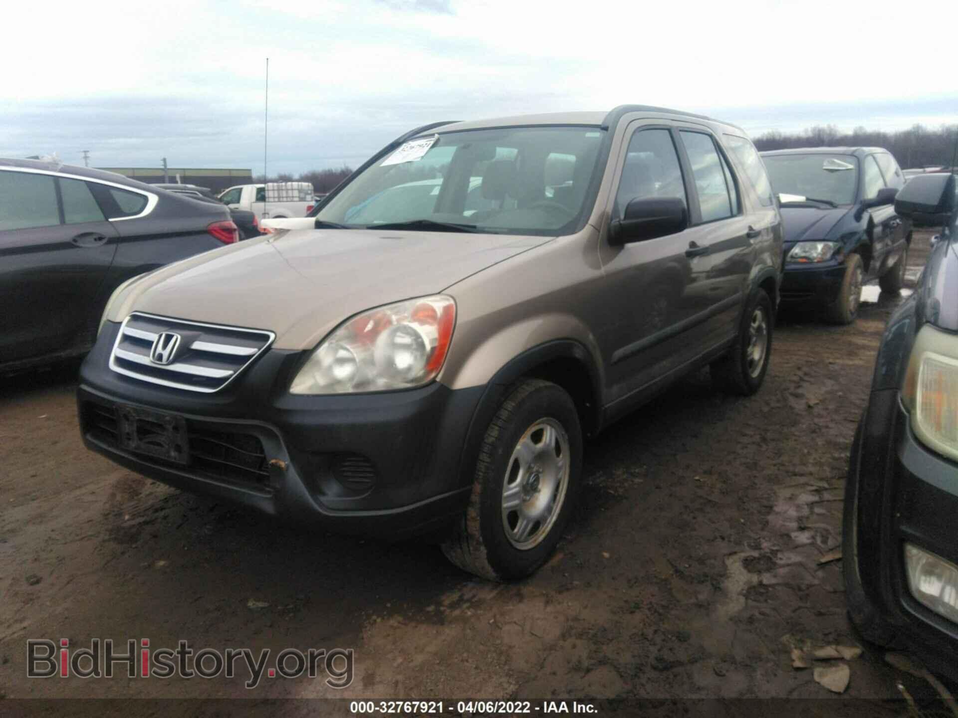 2006 HONDA CR-V - VIN: SHSRD68586U402995 - Фото 2