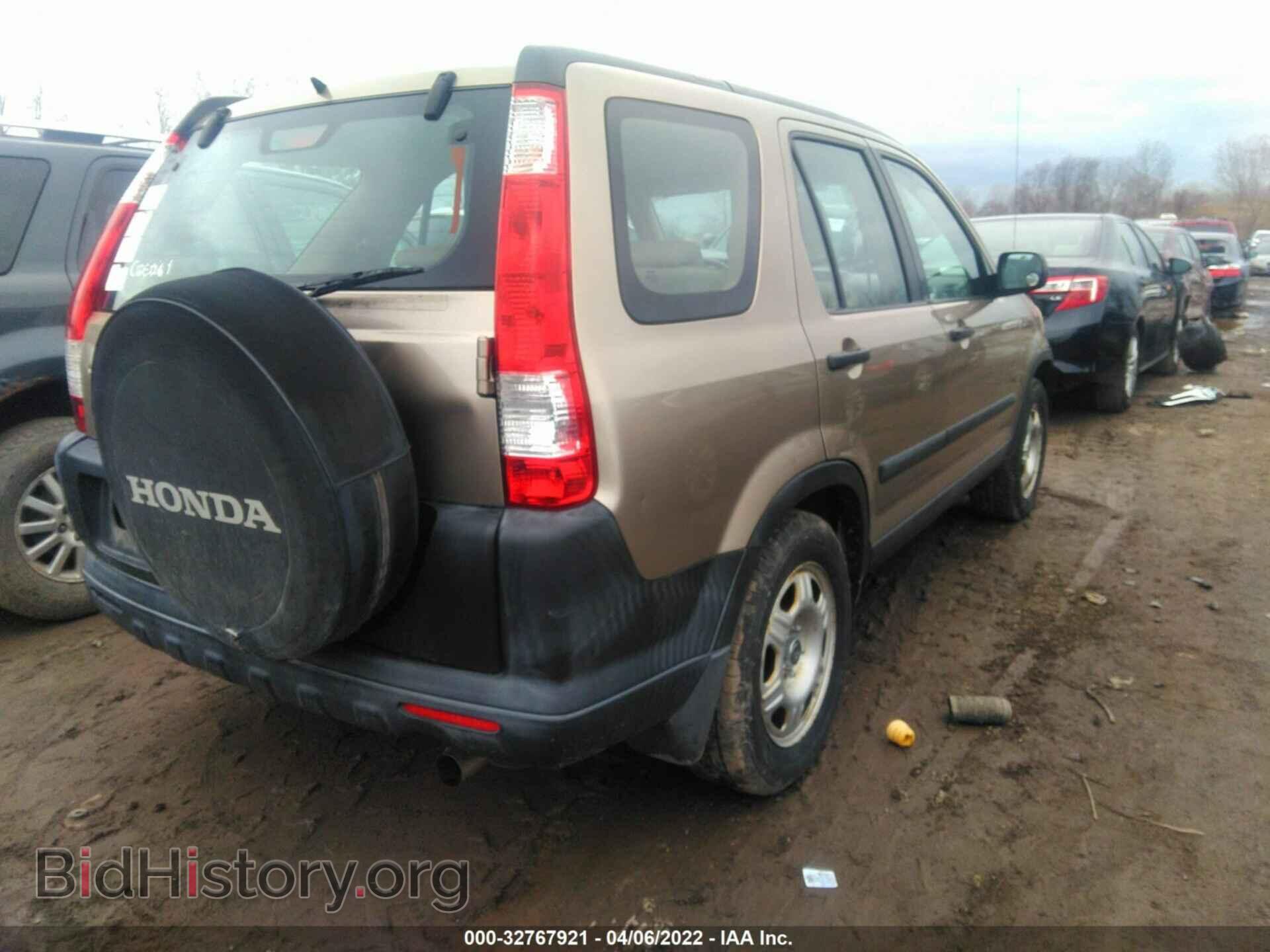 2006 HONDA CR-V - VIN: SHSRD68586U402995 - Фото 4