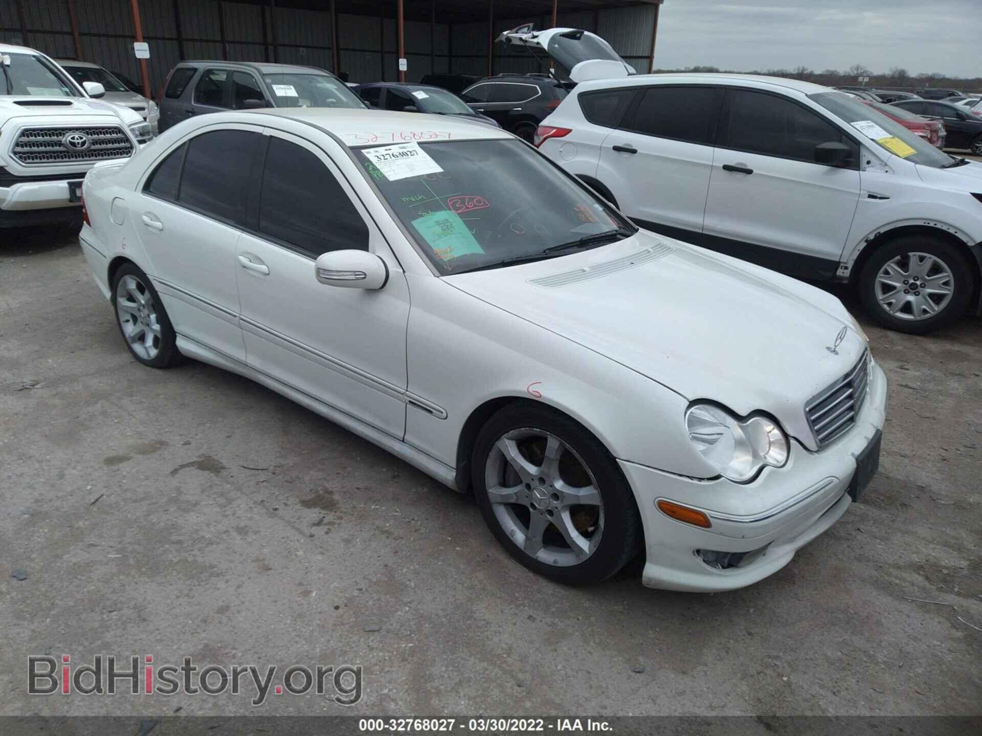 Фотография WDBRF52H37F936139 - MERCEDES-BENZ C-CLASS 2007