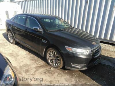 2014 Ford TAURUS Limited, blue — VIN 1FAHP2F87EG163711, IAAI