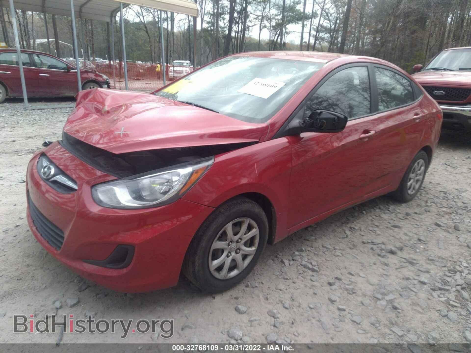 2014 HYUNDAI ACCENT - VIN: KMHCT4AE4EU687288 - Фото 2
