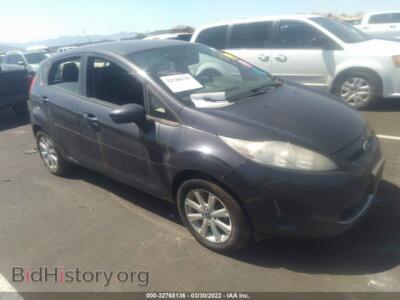 2012 Ford FIESTA SE, серый — VIN 3FADP4EJ9CM156647, IAAI