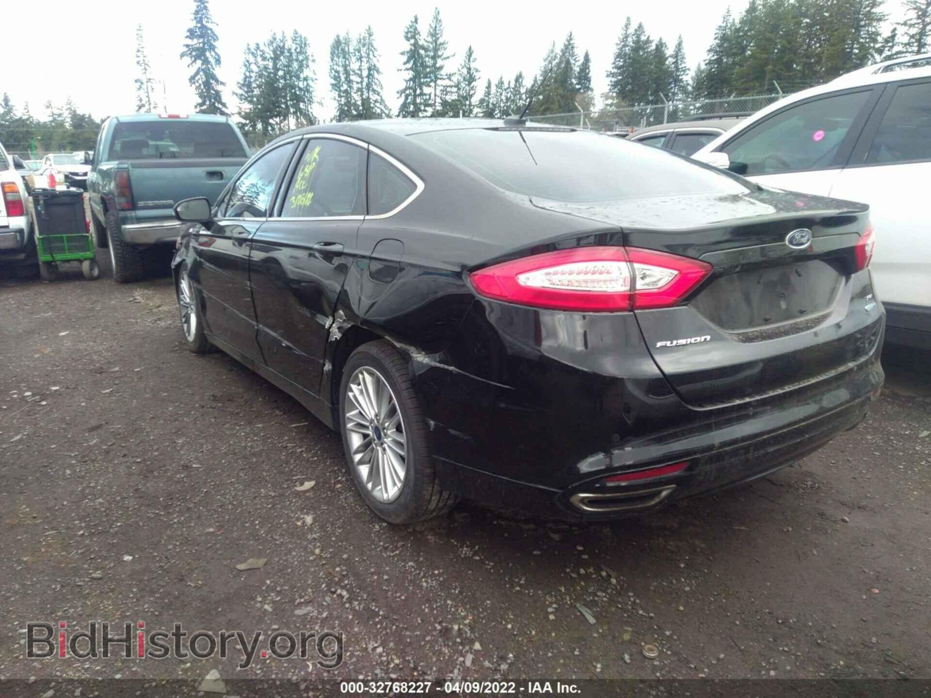 2014 Ford FUSION (VIN 3FA6P0T92ER273034) — фото 3 из 11