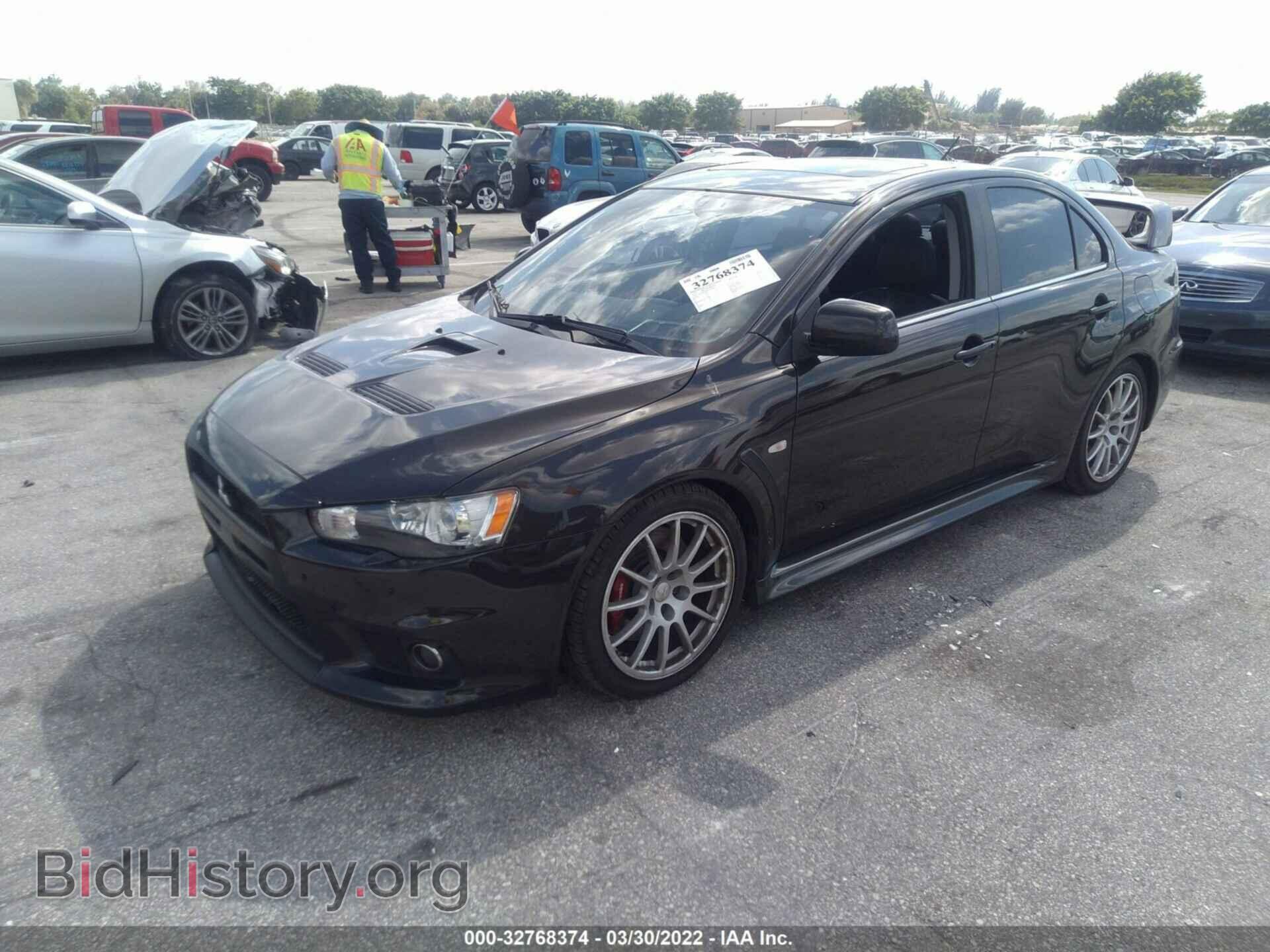 2014 MITSUBISHI LANCER EVOLUTION - VIN: JA32W8FV8EU021086 - Photo 2
