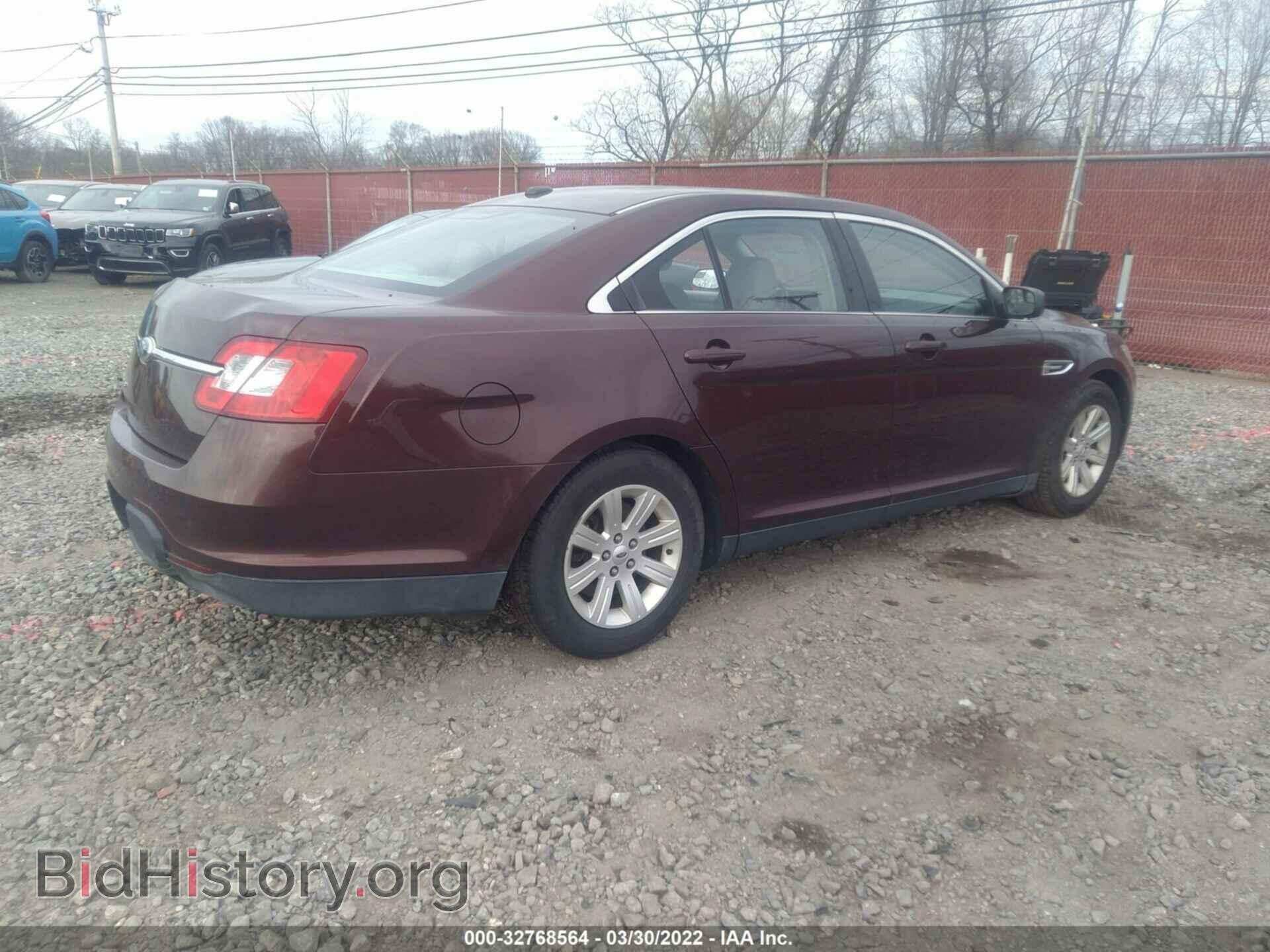 2012 FORD TAURUS - VIN: 1FAHP2DW9CG118428 - Photo 4