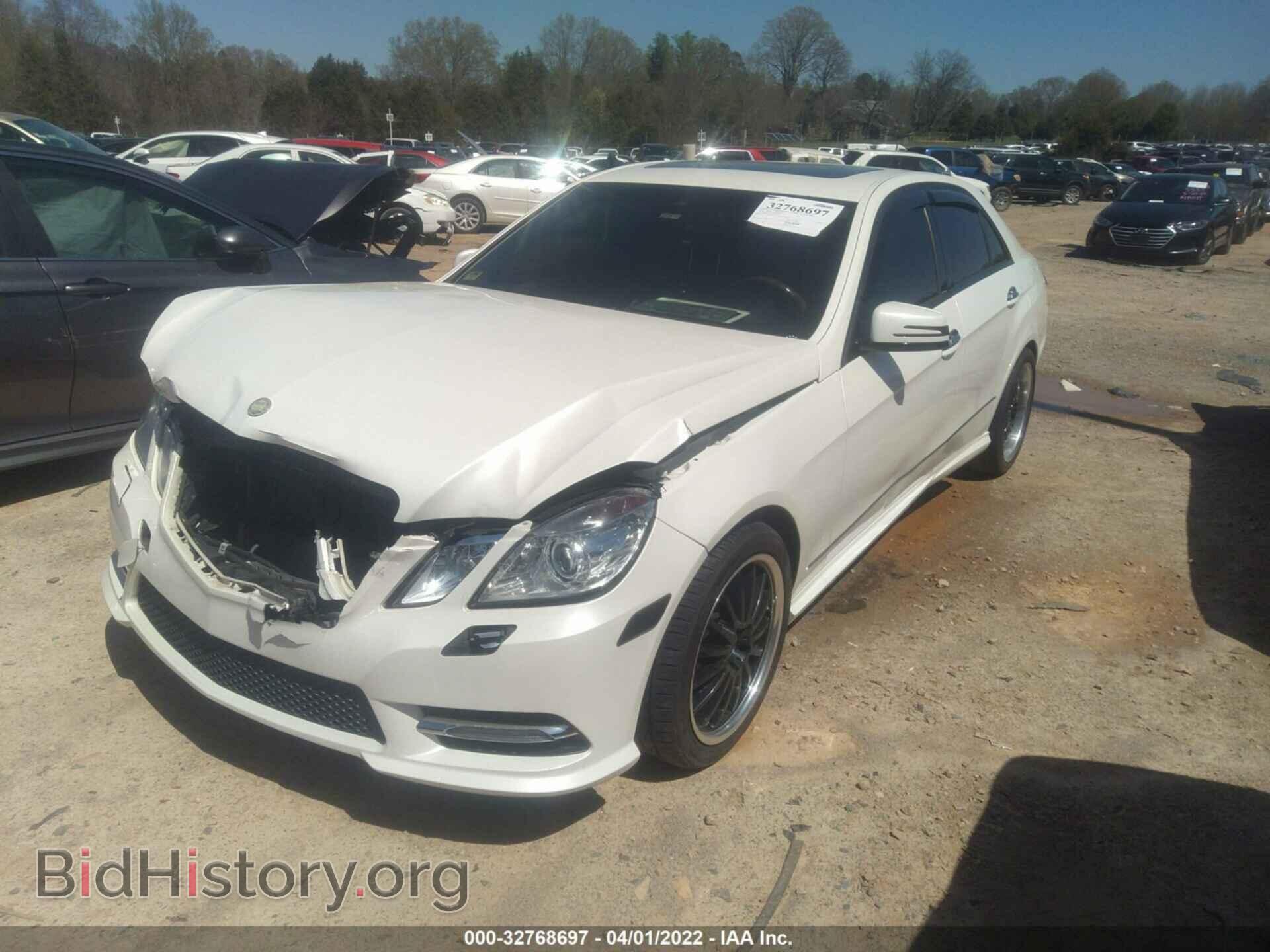 2013 MERCEDES-BENZ E-CLASS - VIN: WDDHF5KB4DA766395 - Фото 2