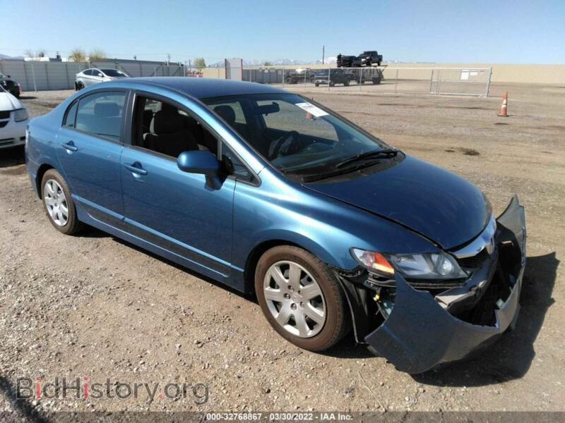 2010 Honda CIVIC SDN LX (VIN 19XFA1F5XAE061302) — фото 1 из 11, IAAI, повреждение: передняя часть