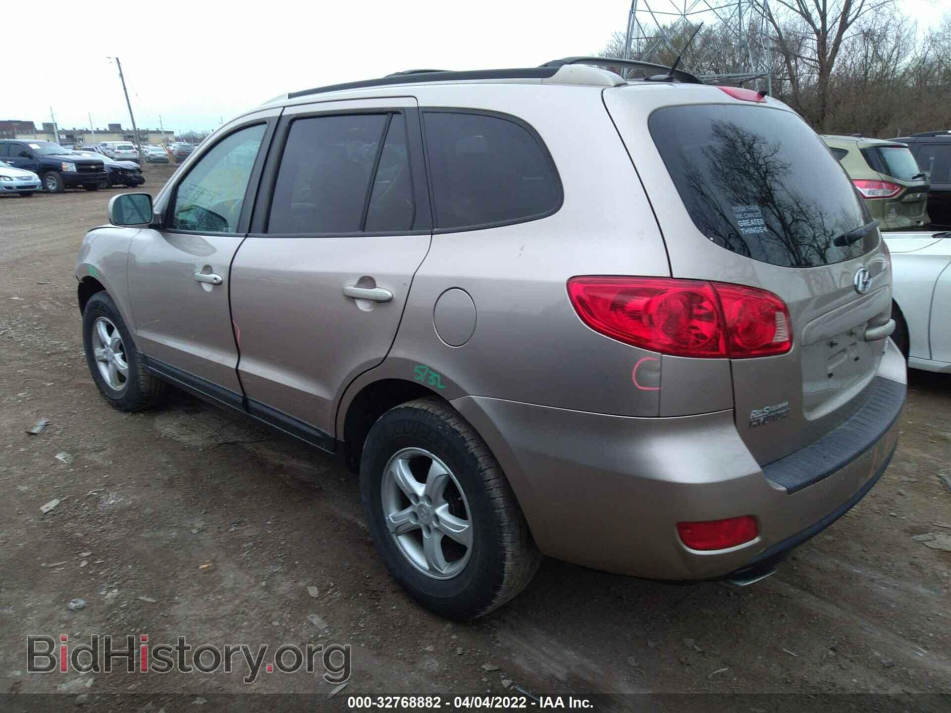 2007 HYUNDAI SANTA FE - VIN: 5NMSG13D97H072270 - Фото 3