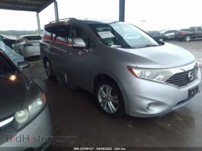 2011 Nissan QUEST LE, серебристый — VIN JN8AE2KP7B9000558, IAAI