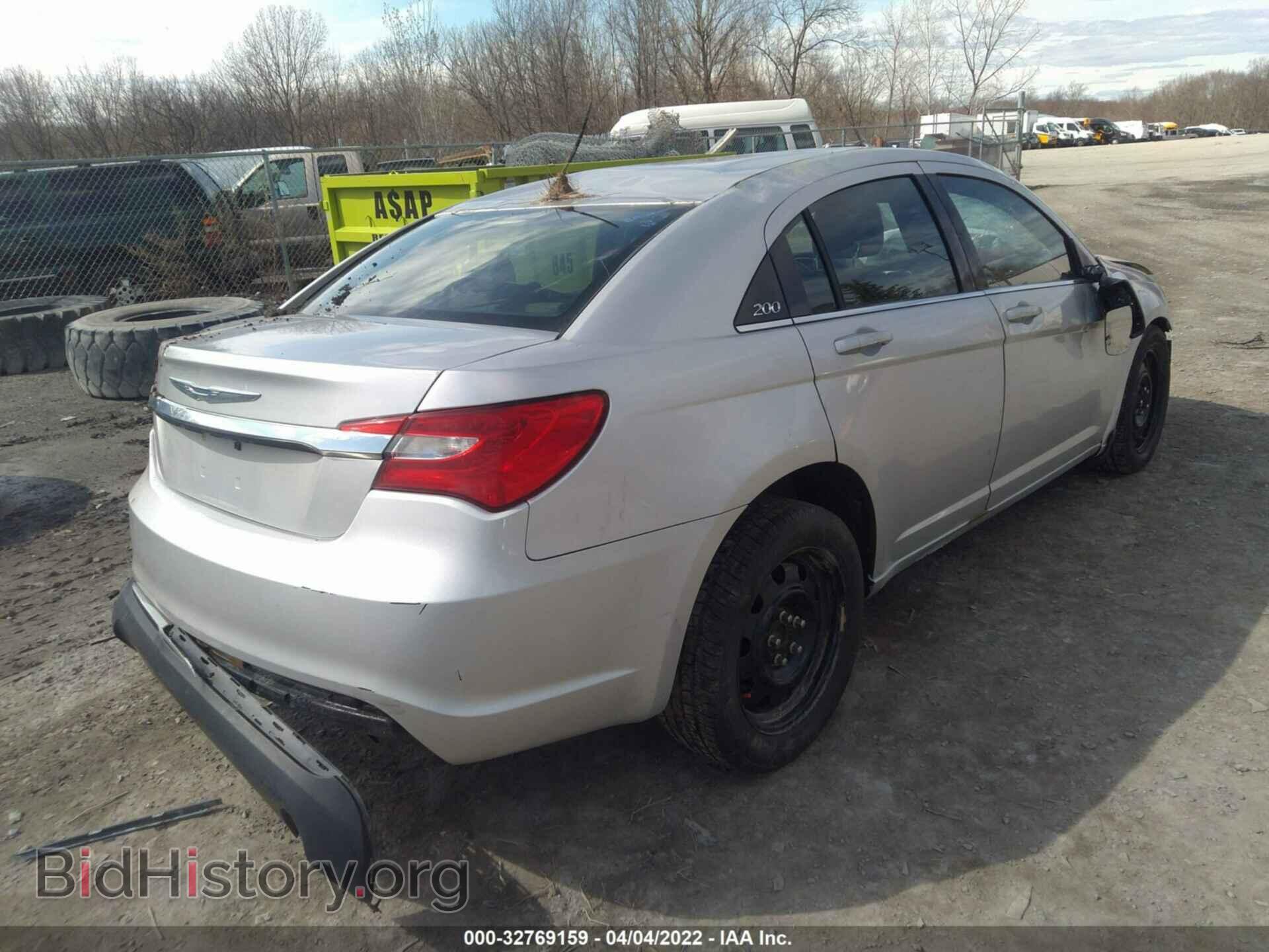 2012 CHRYSLER 200 - VIN: 1C3CCBAB2CN169321 - Фото 4