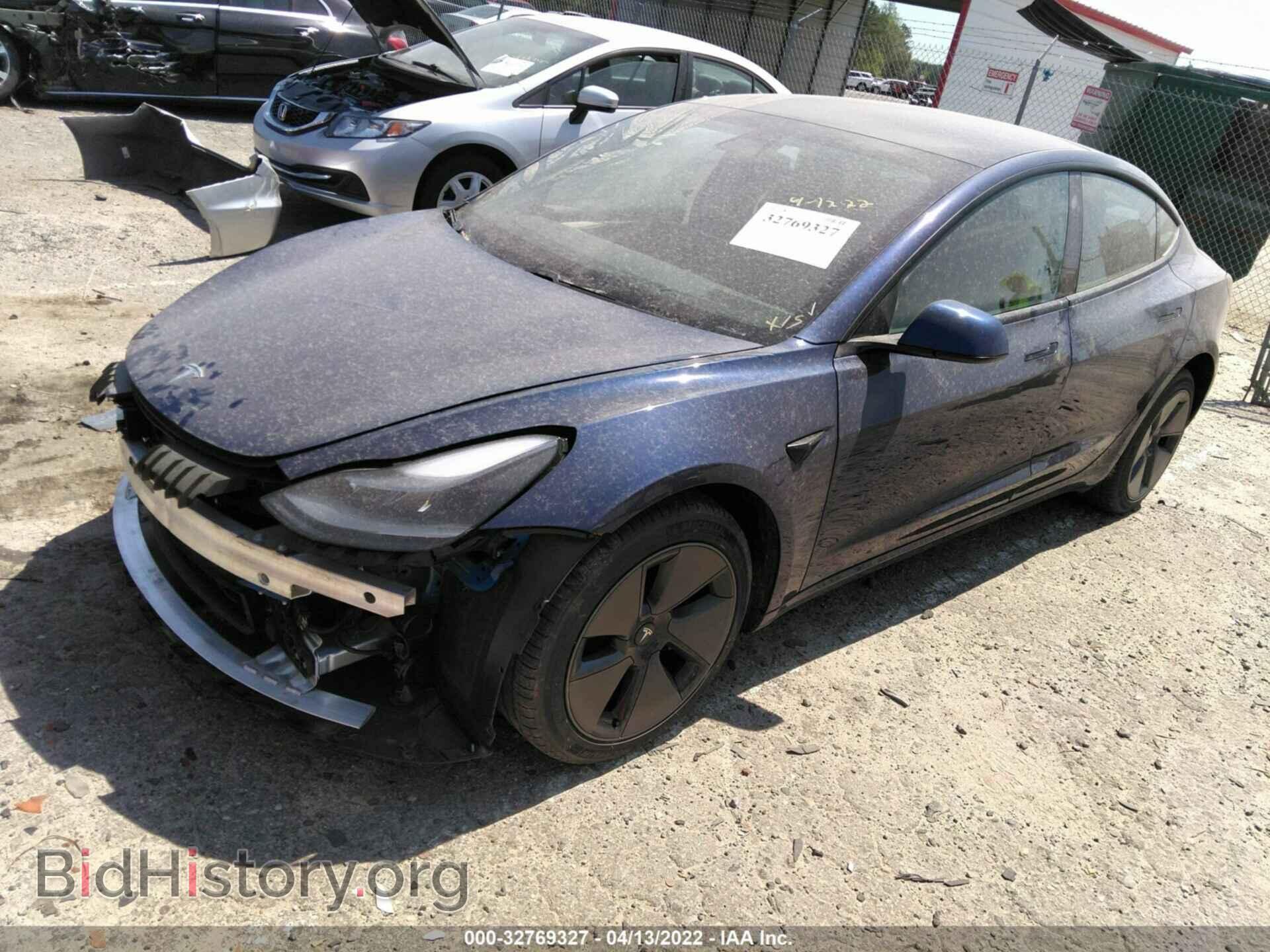 2021 TESLA MODEL 3 - VIN: 5YJ3E1EA4MF986226 - Фото 2