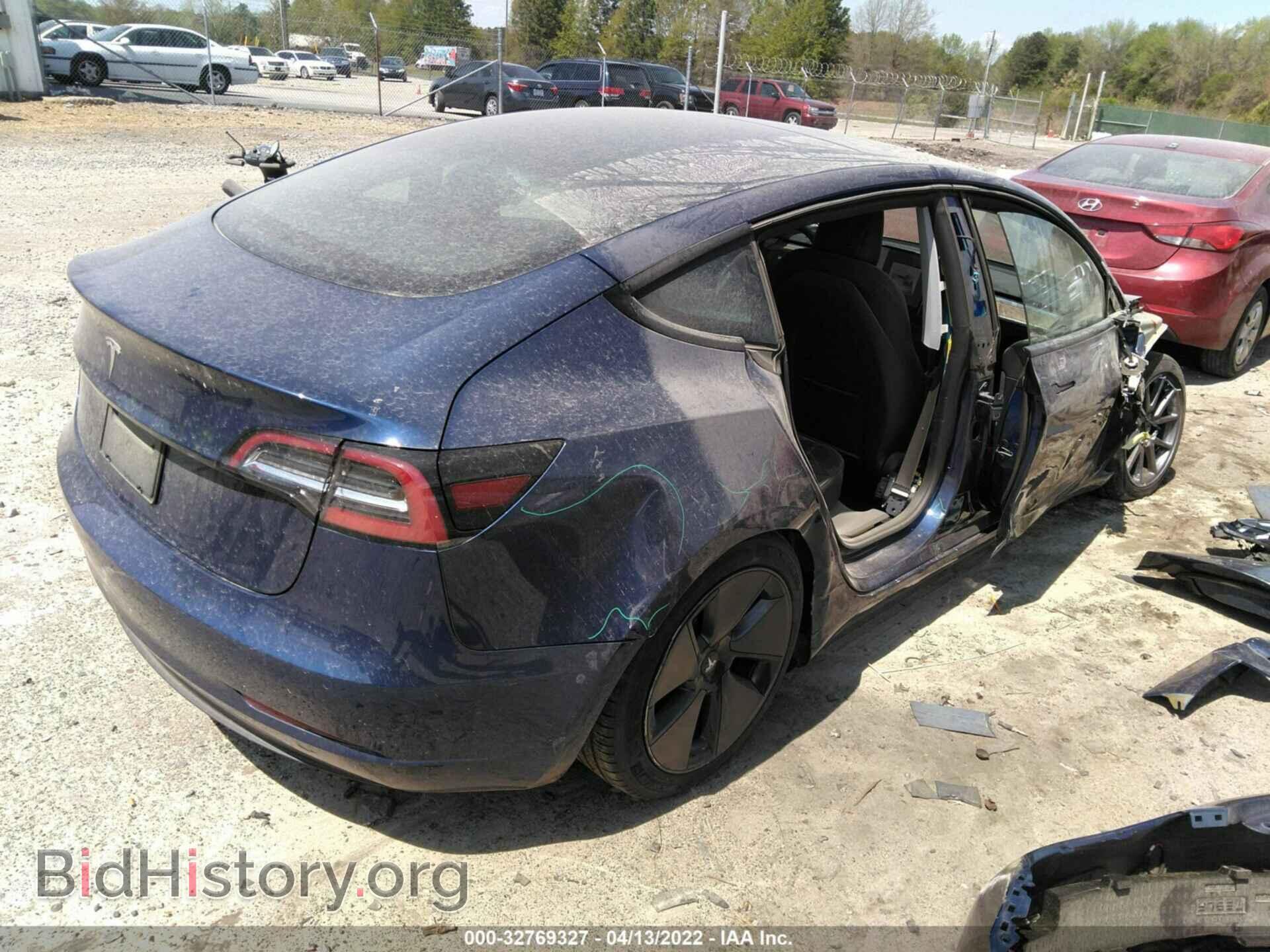 2021 TESLA MODEL 3 - VIN: 5YJ3E1EA4MF986226 - Фото 4