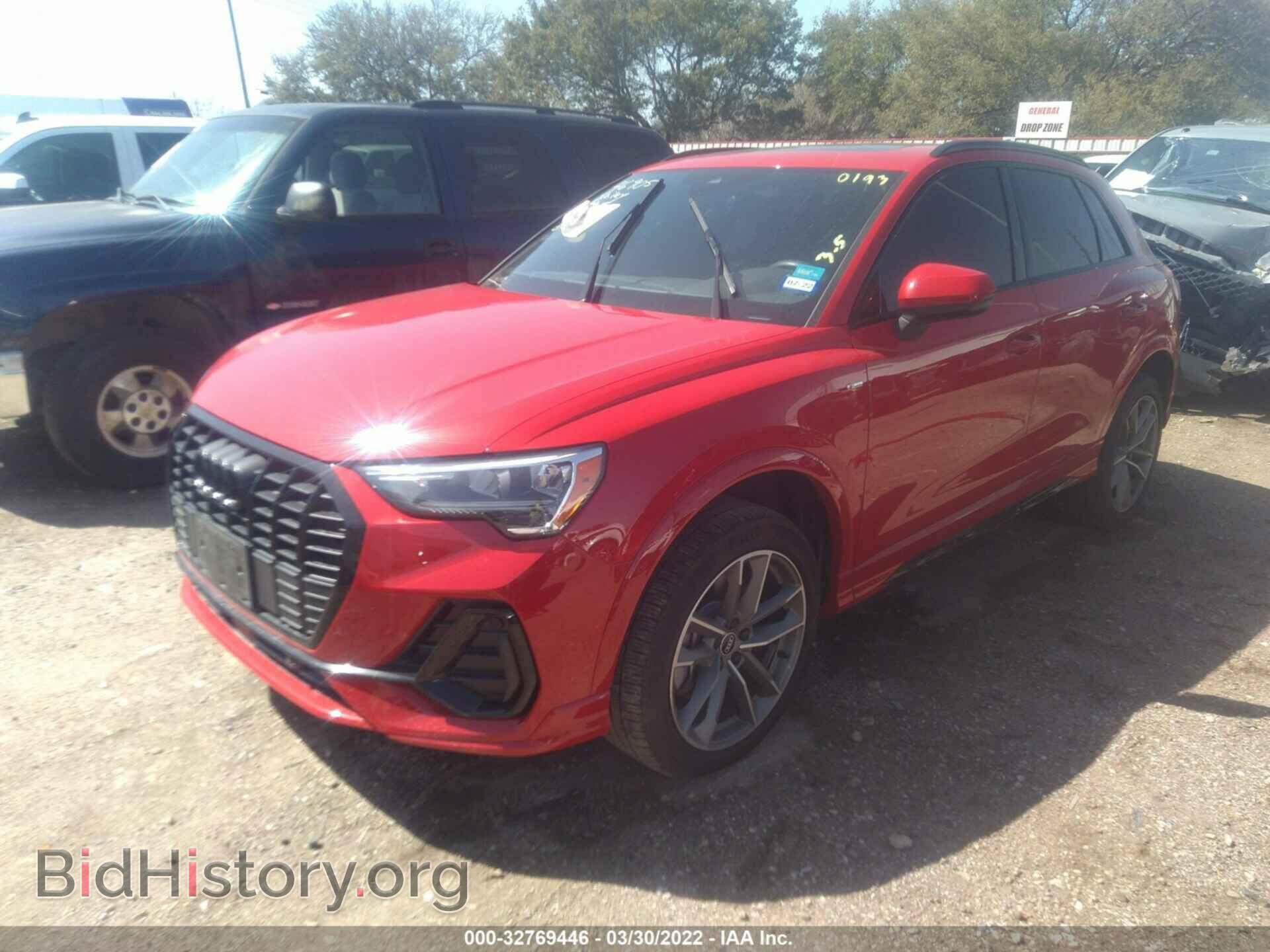 2021 AUDI Q3 - VIN: WA1DECF34M1040193 - Фото 2
