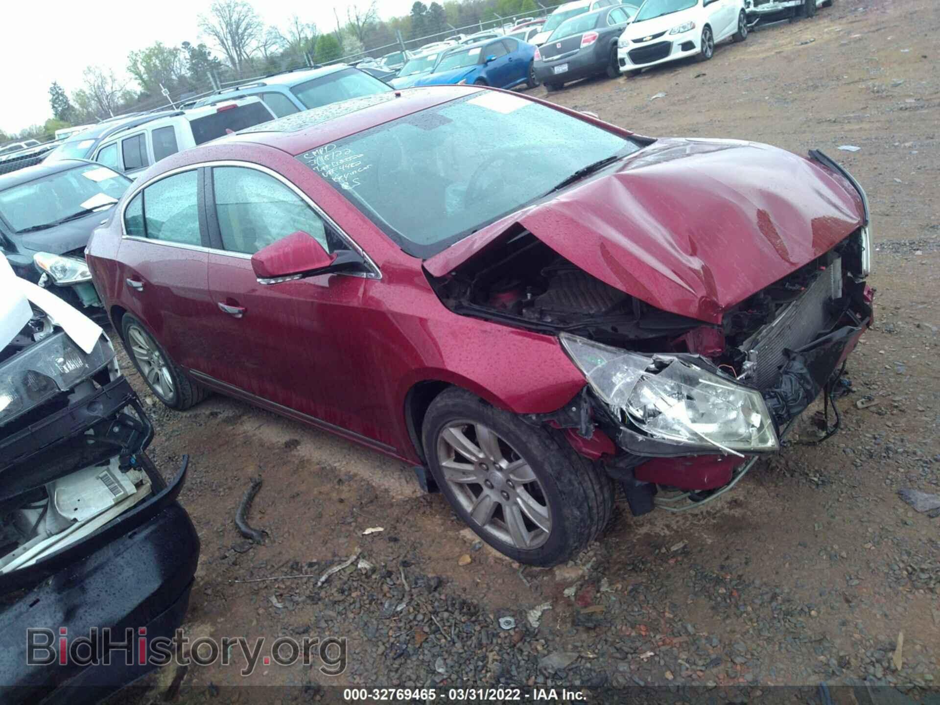 Фотография 1G4GC5EG8AF314482 - BUICK LACROSSE 2010