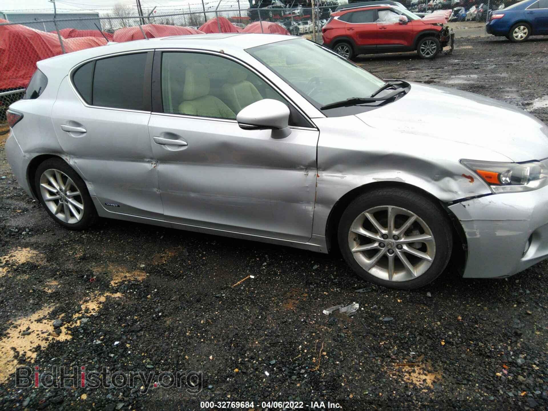 2012 LEXUS CT 200H - VIN: JTHKD5BH6C2067304 - Photo 6