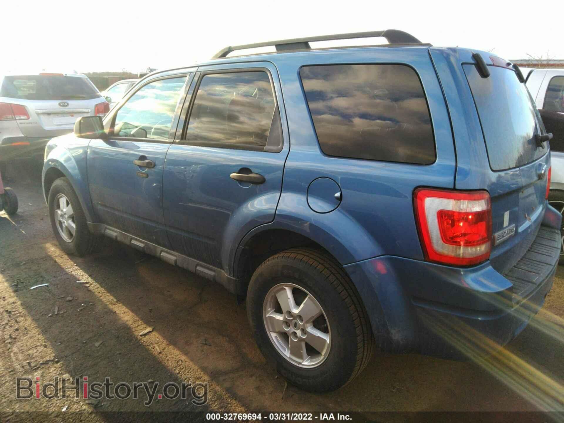 2009 FORD ESCAPE - VIN: 1FMCU03769KA92710 - Фото 3