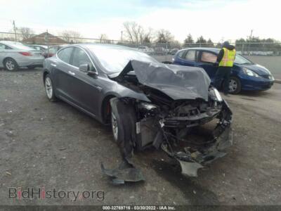2016 Tesla MODEL S 90d/70d/75d/60d/85d, серый — VIN 5YJSA1E22GF138219, IAAI
