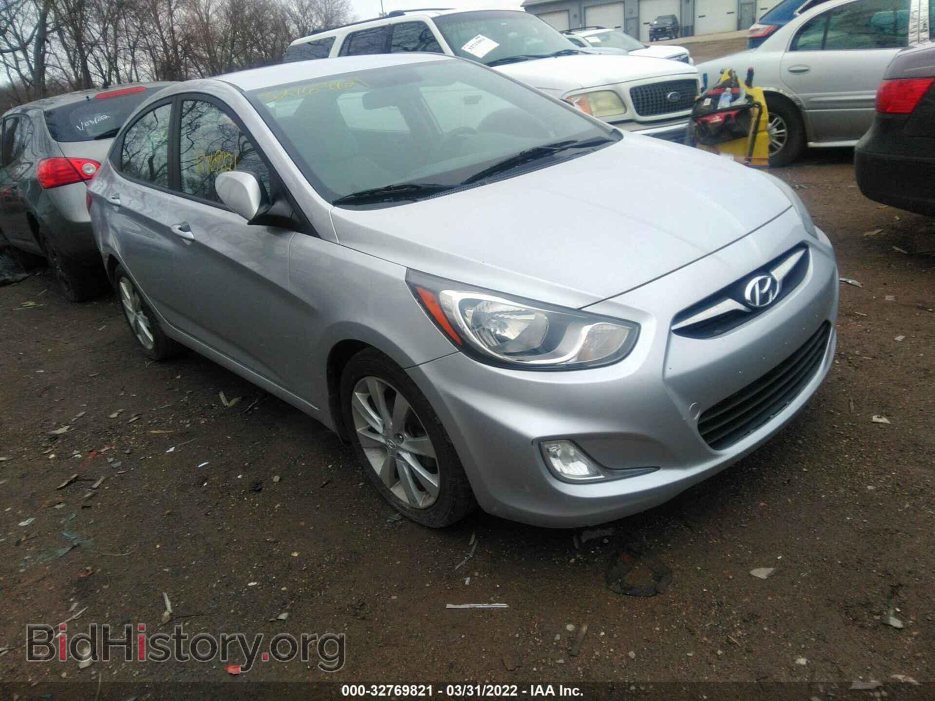Фотография KMHCU4AE4CU166145 - HYUNDAI ACCENT 2012