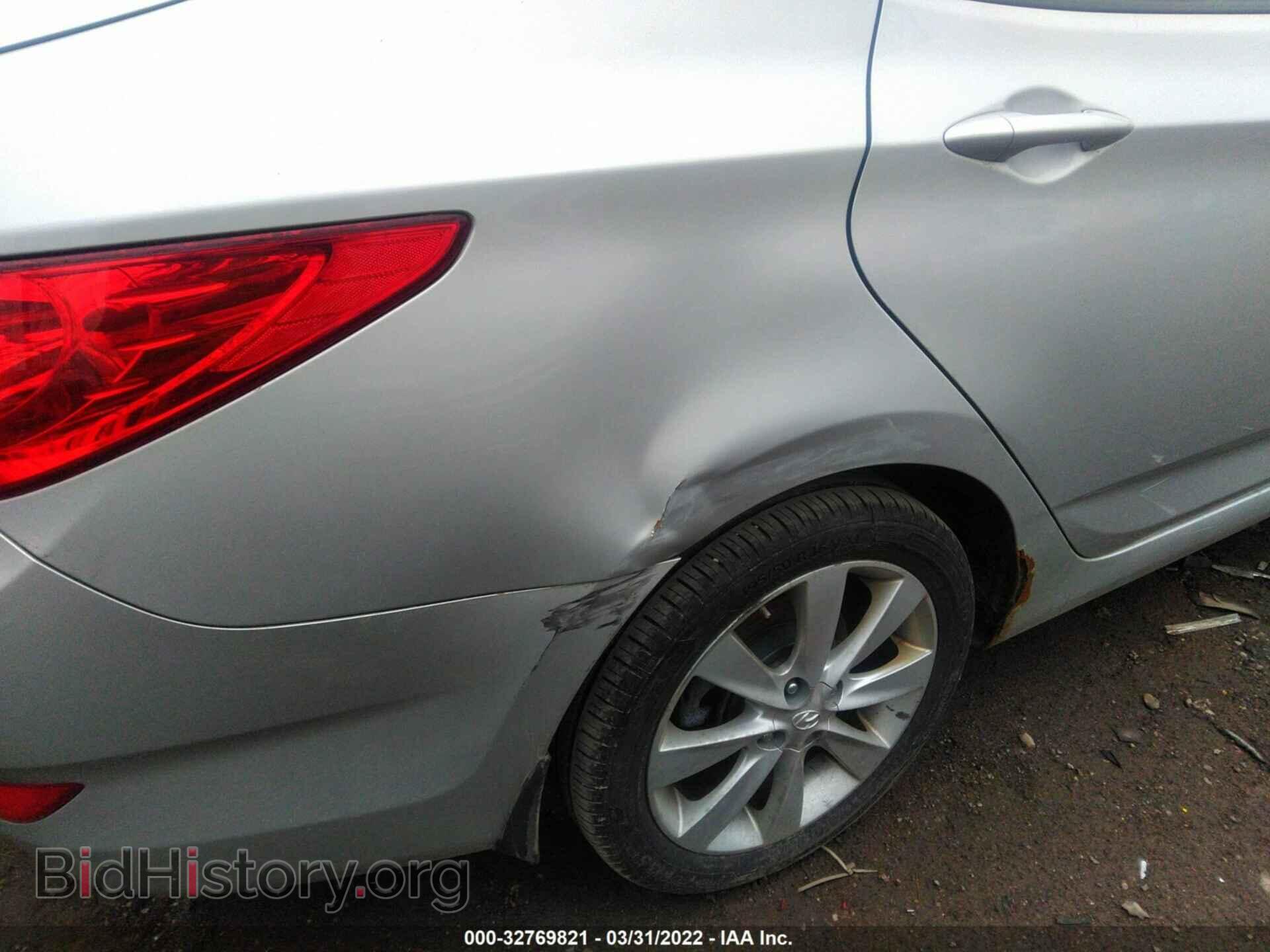2012 HYUNDAI ACCENT - VIN: KMHCU4AE4CU166145 - Фото 6