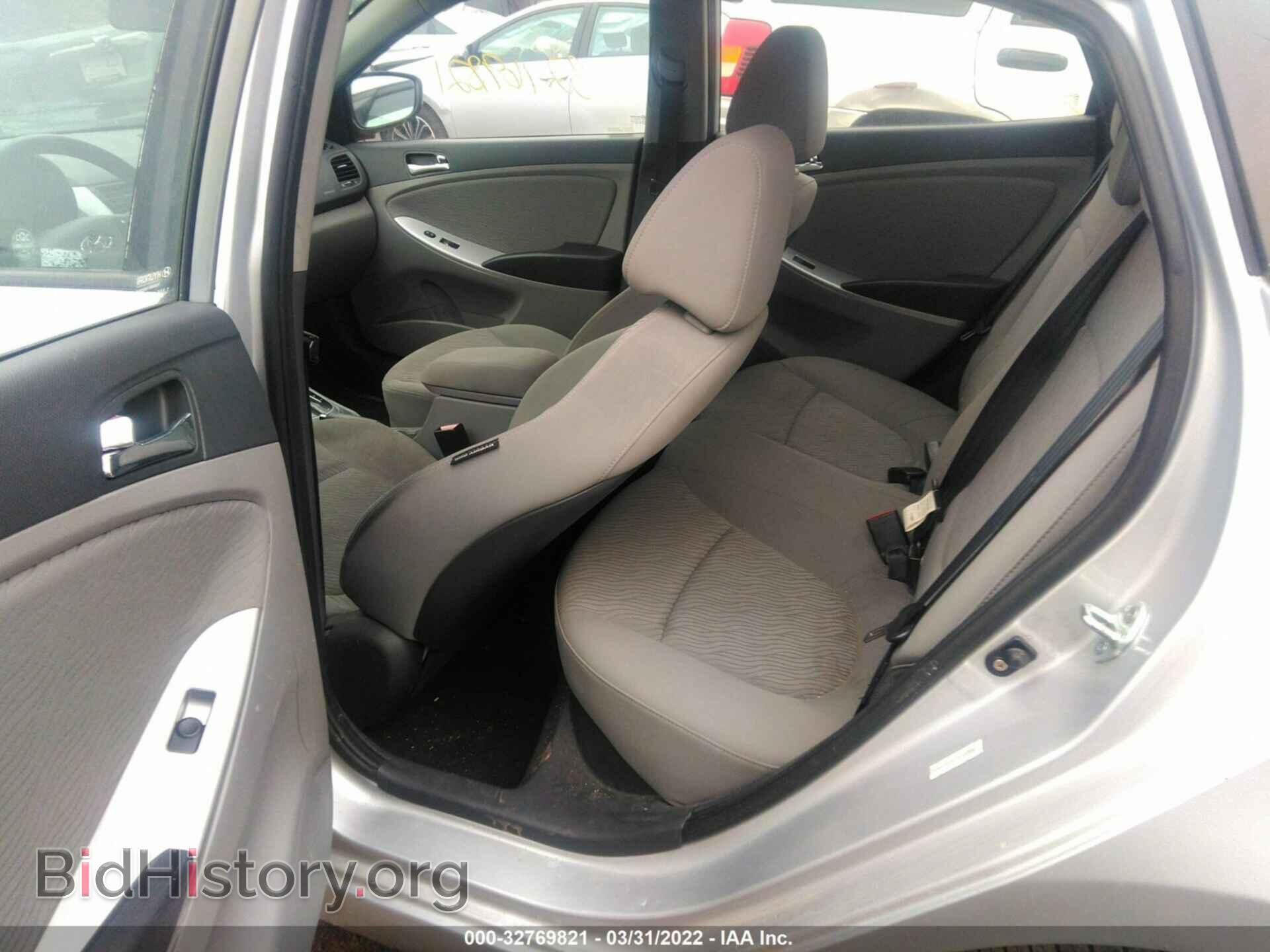 2012 HYUNDAI ACCENT - VIN: KMHCU4AE4CU166145 - Фото 8