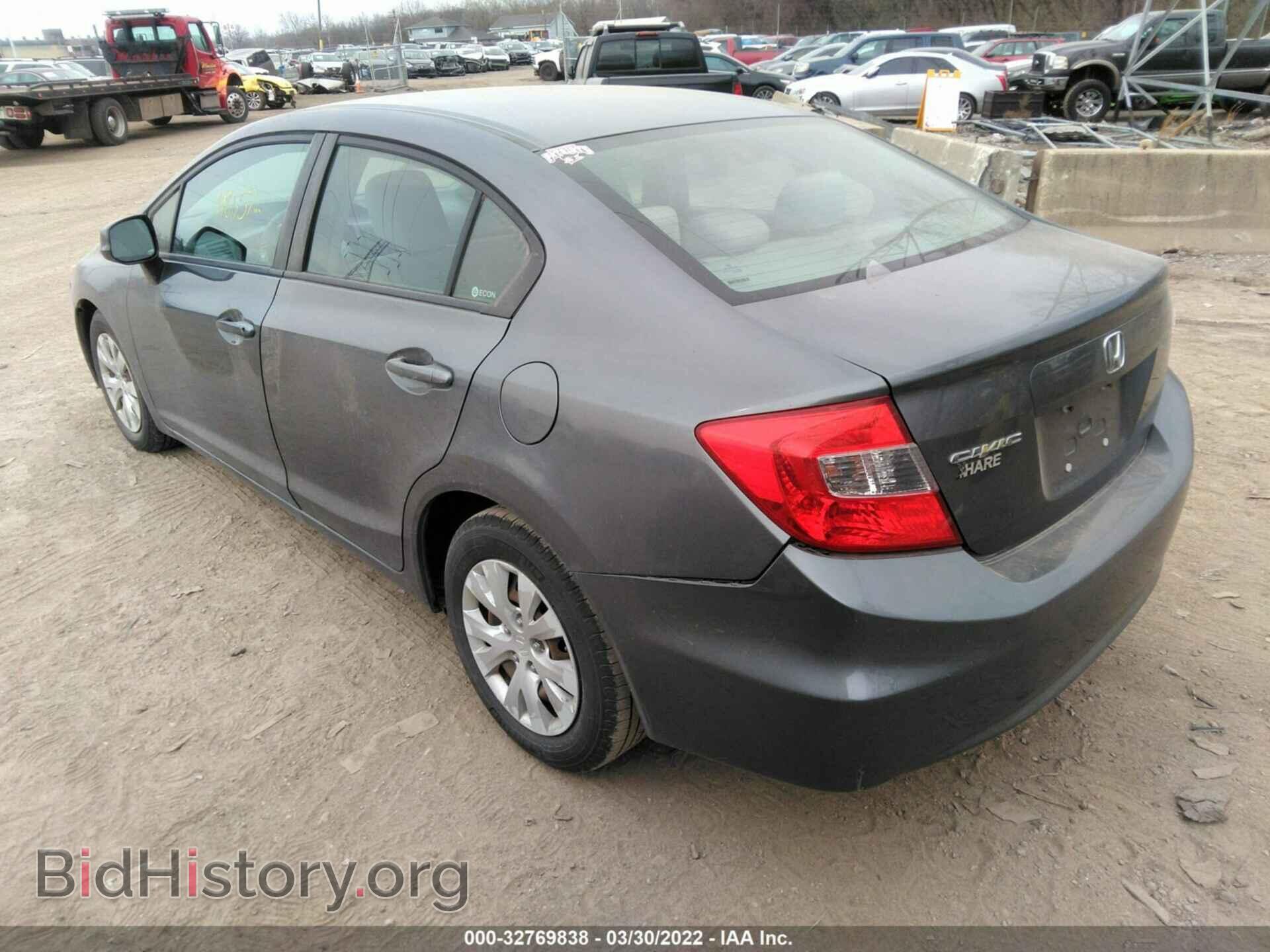 2012 HONDA CIVIC SDN - VIN: 19XFB2F55CE026317 - Фото 3