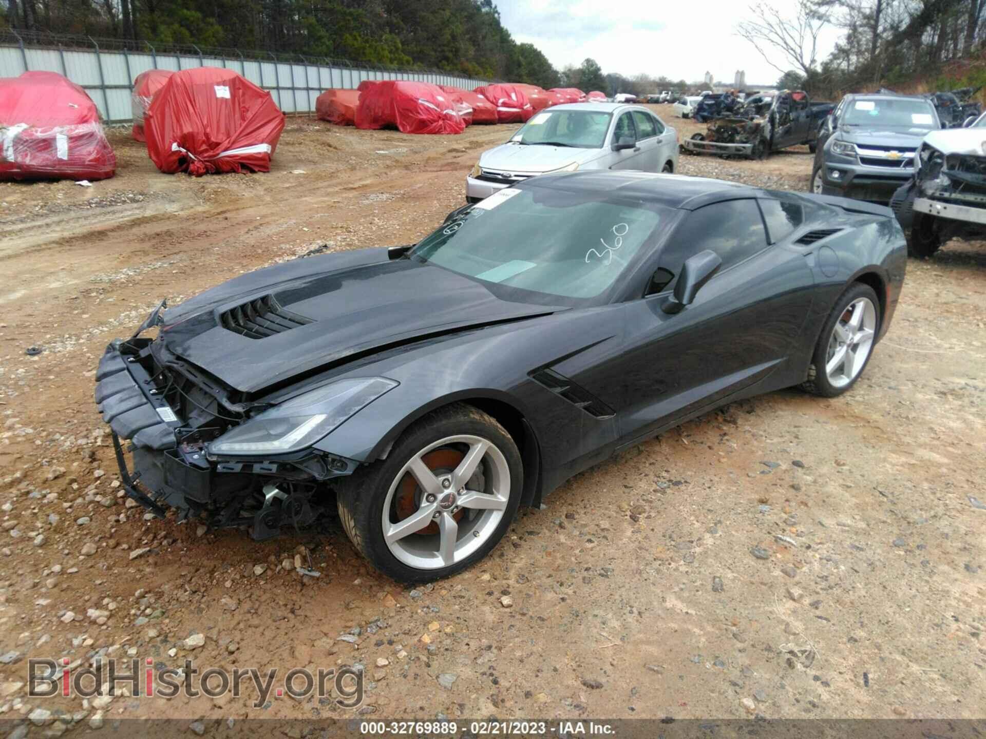 2014 CHEVROLET CORVETTE STINGRAY - VIN: 1G1YB2D78E5118428 - Фото 2