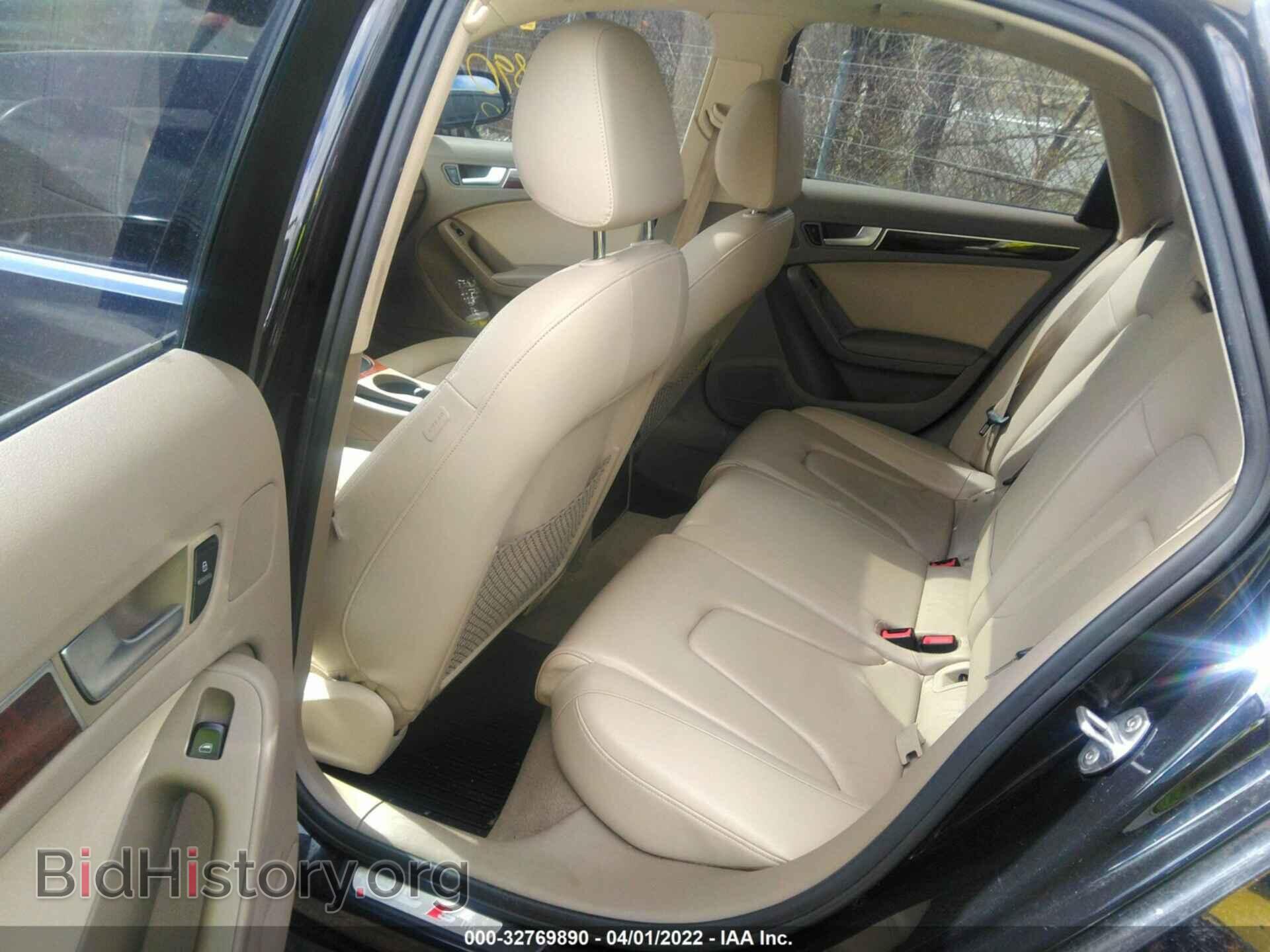 2012 AUDI A4 - VIN: WAUFFAFL6CA089276 - Photo 8