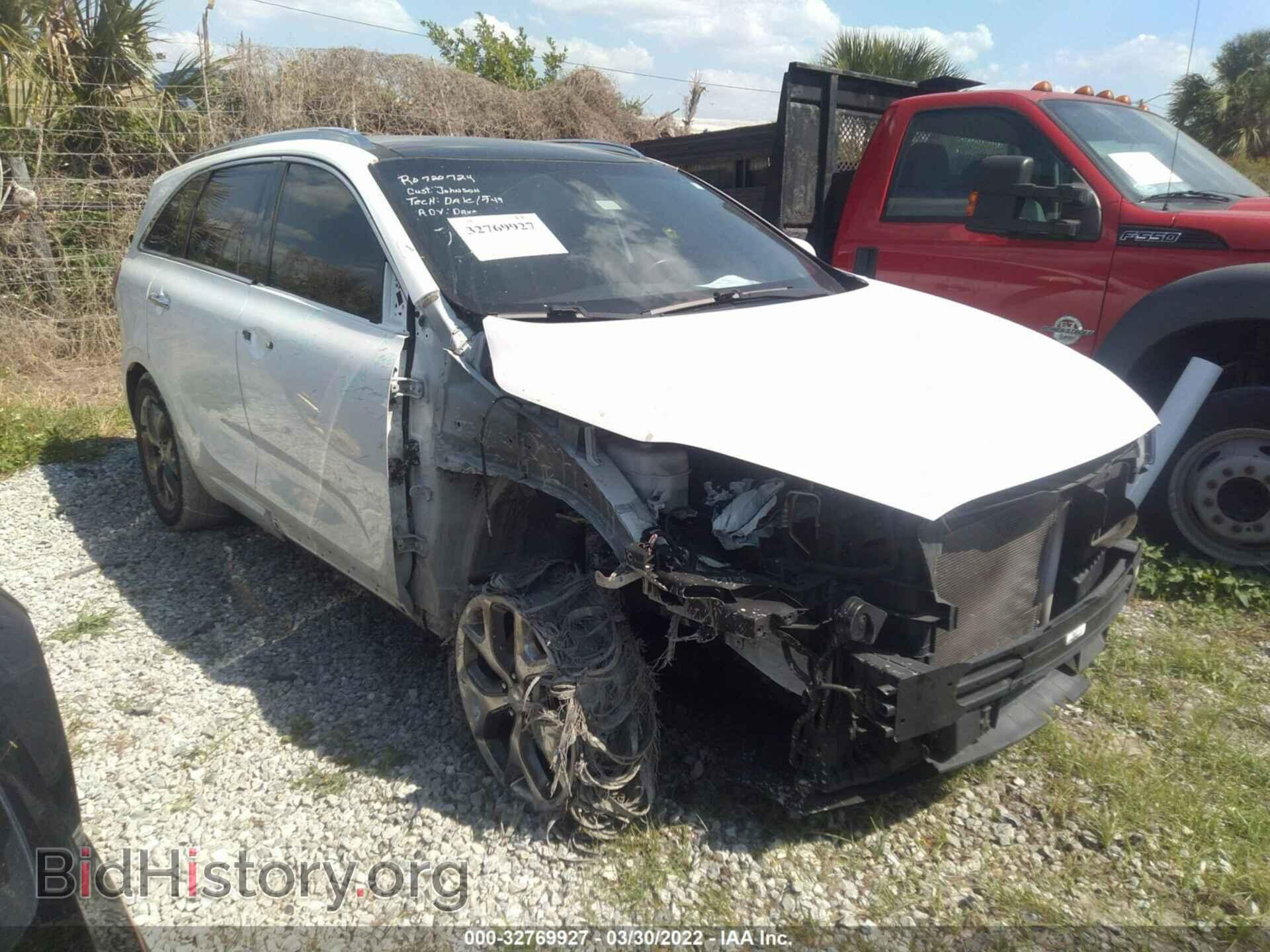 Photo 5XYPK4A1XGG057107 - KIA SORENTO 2016