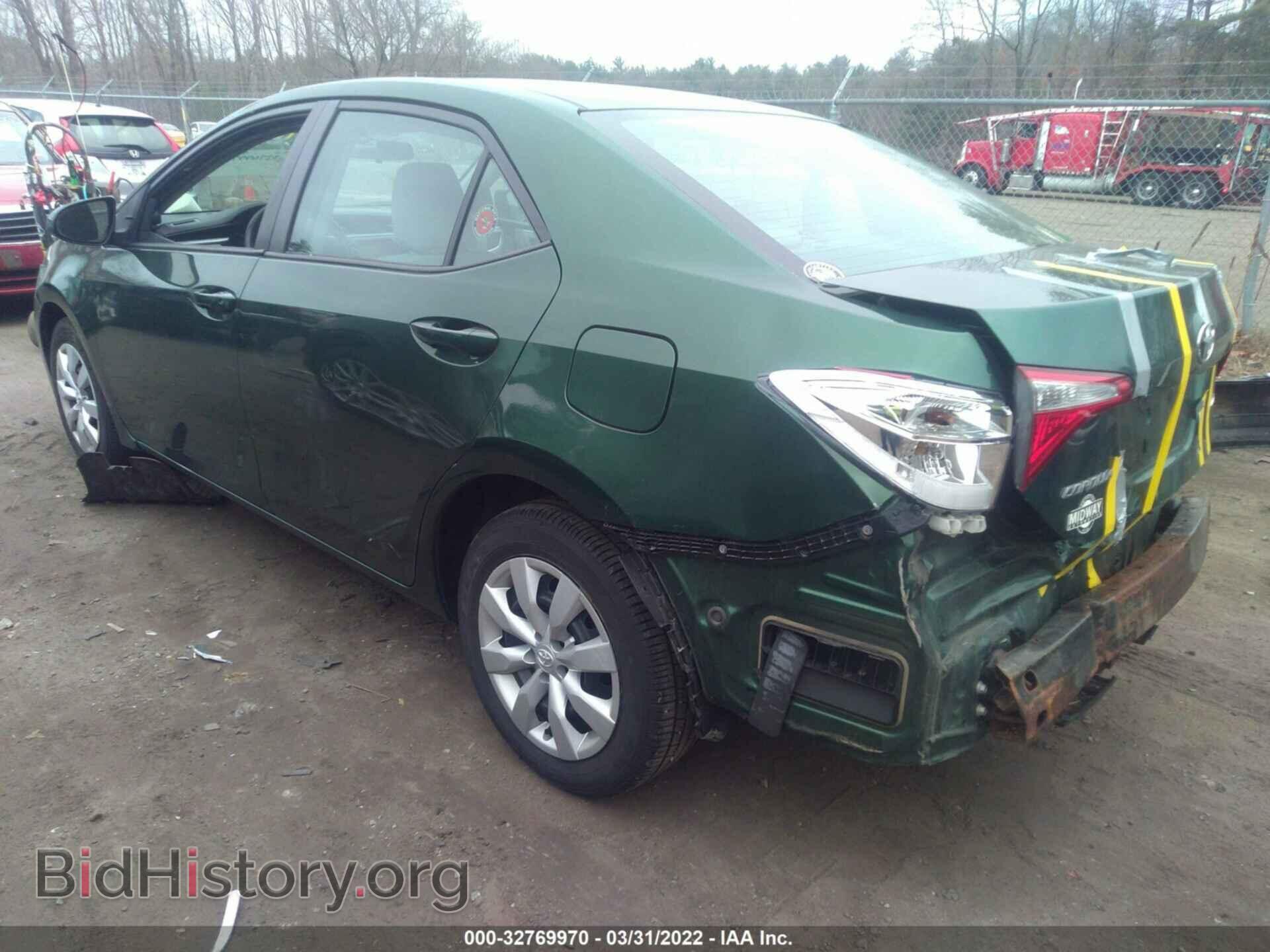 2014 TOYOTA COROLLA - VIN: 2T1BURHE5EC201844 - Фото 3