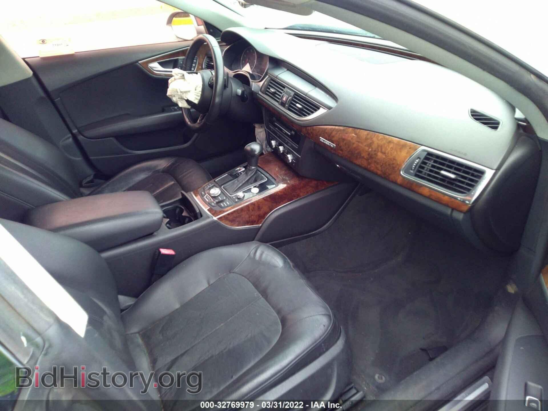2013 AUDI A7 - VIN: WAUYGAFC2DN078792 - Фото 5