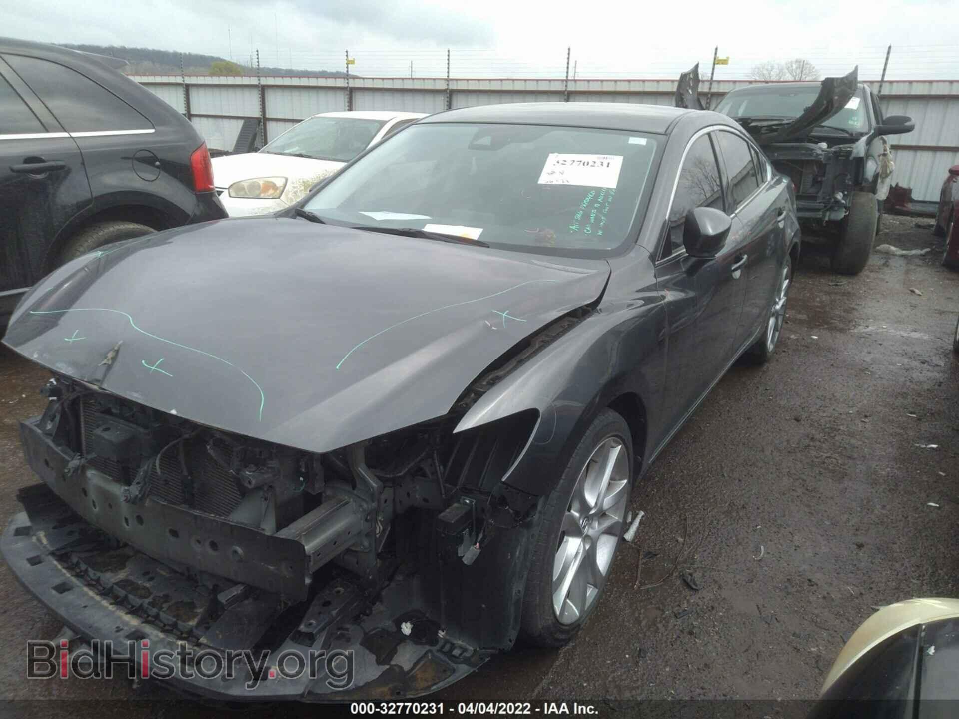 2017 MAZDA MAZDA6 - VIN: JM1GL1V50H1153791 - Фото 2