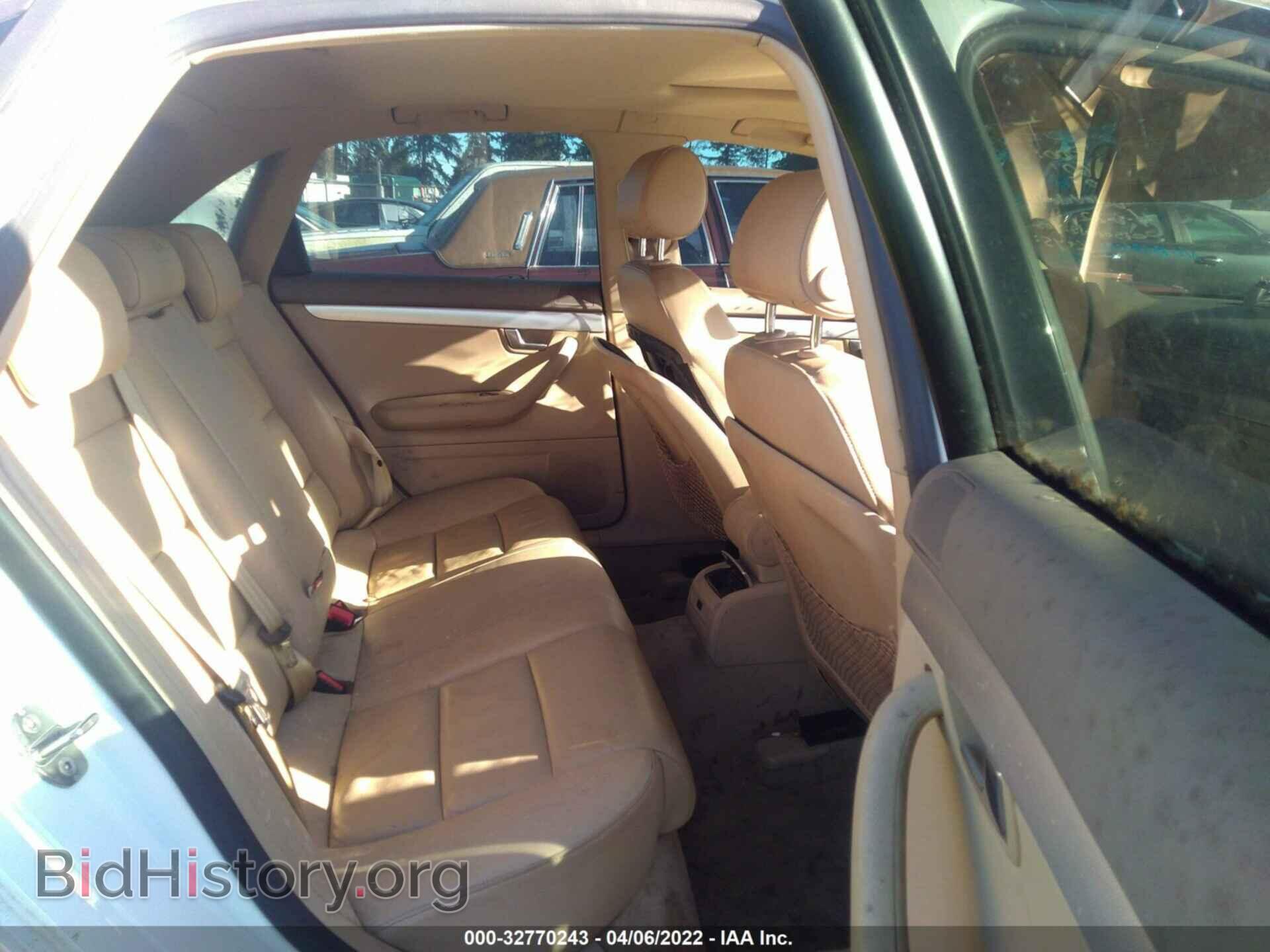 2008 AUDI A4 - VIN: WAUAF78E48A039639 - Фото 8