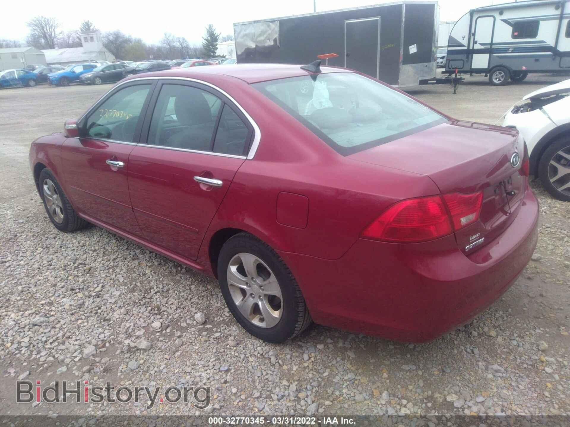 2009 KIA OPTIMA - VIN: KNAGE228195290437 - Фото 3