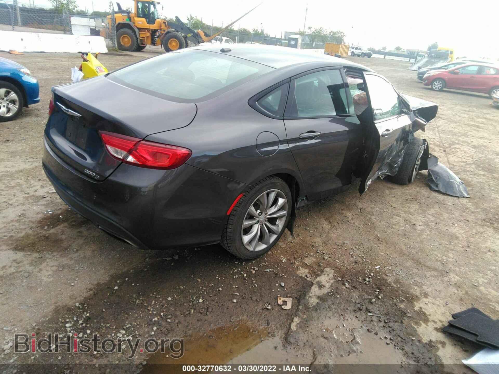 2015 CHRYSLER 200 - VIN: 1C3CCCBB5FN724044 - Фото 4