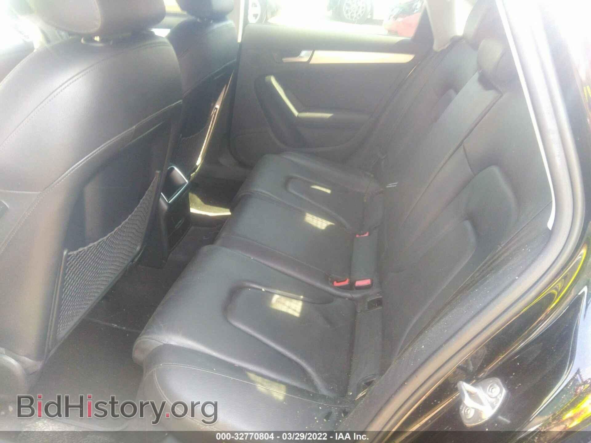 2011 AUDI A4 - VIN: WAUAFAFL3BN010812 - Фото 8