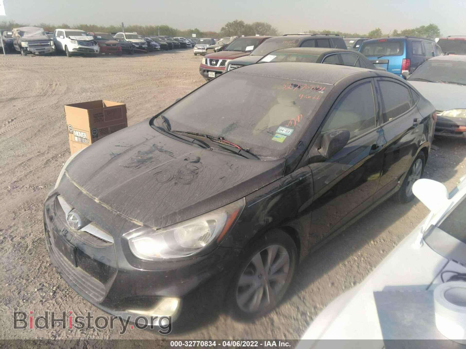 2012 HYUNDAI ACCENT - VIN: KMHCU4AE6CU127430 - Фото 2
