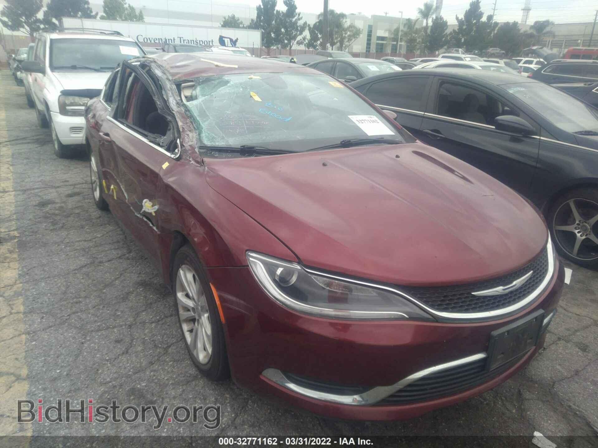 Фотография 1C3CCCAB5FN718214 - CHRYSLER 200 2015