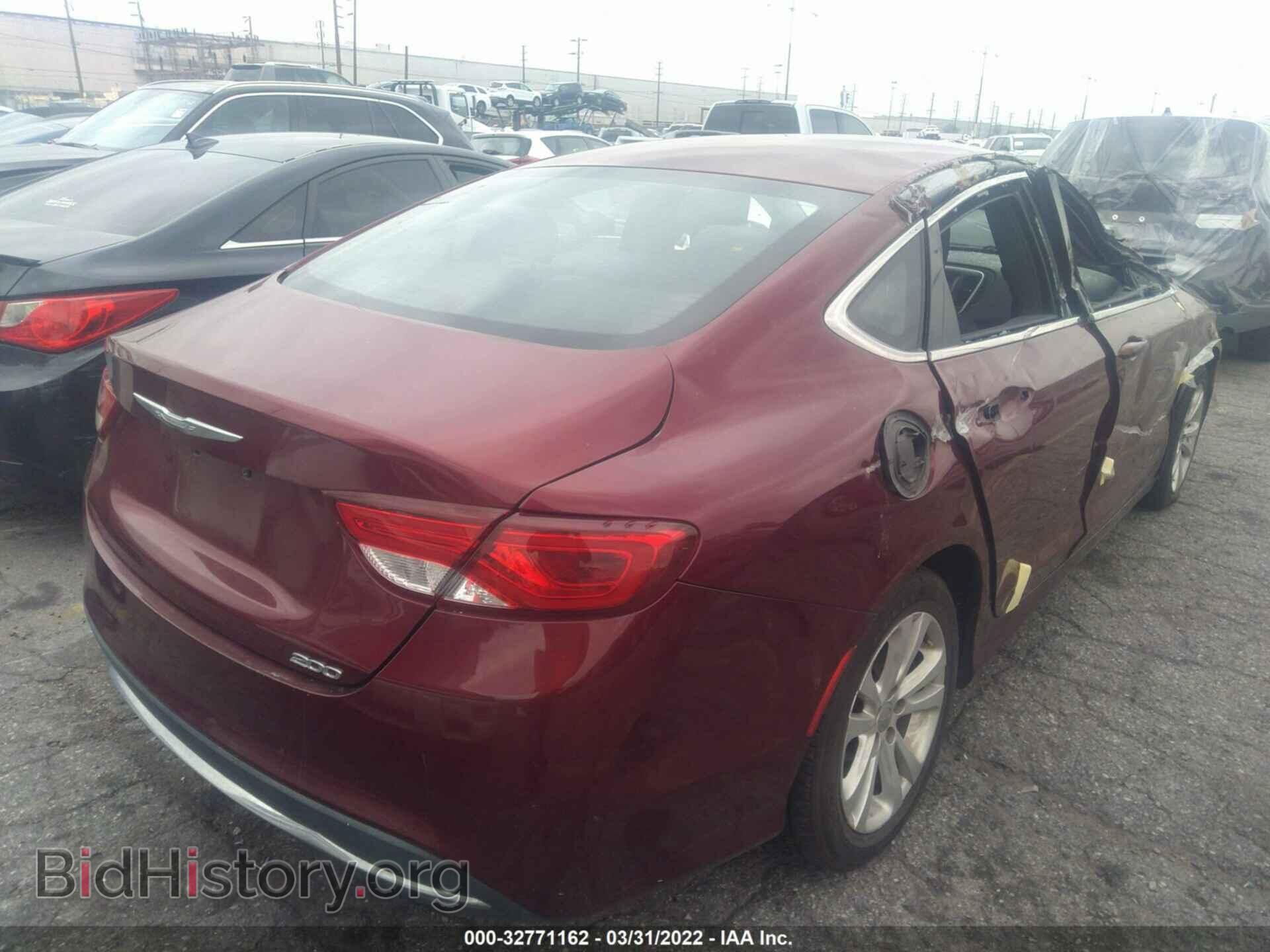 2015 CHRYSLER 200 - VIN: 1C3CCCAB5FN718214 - Фото 4