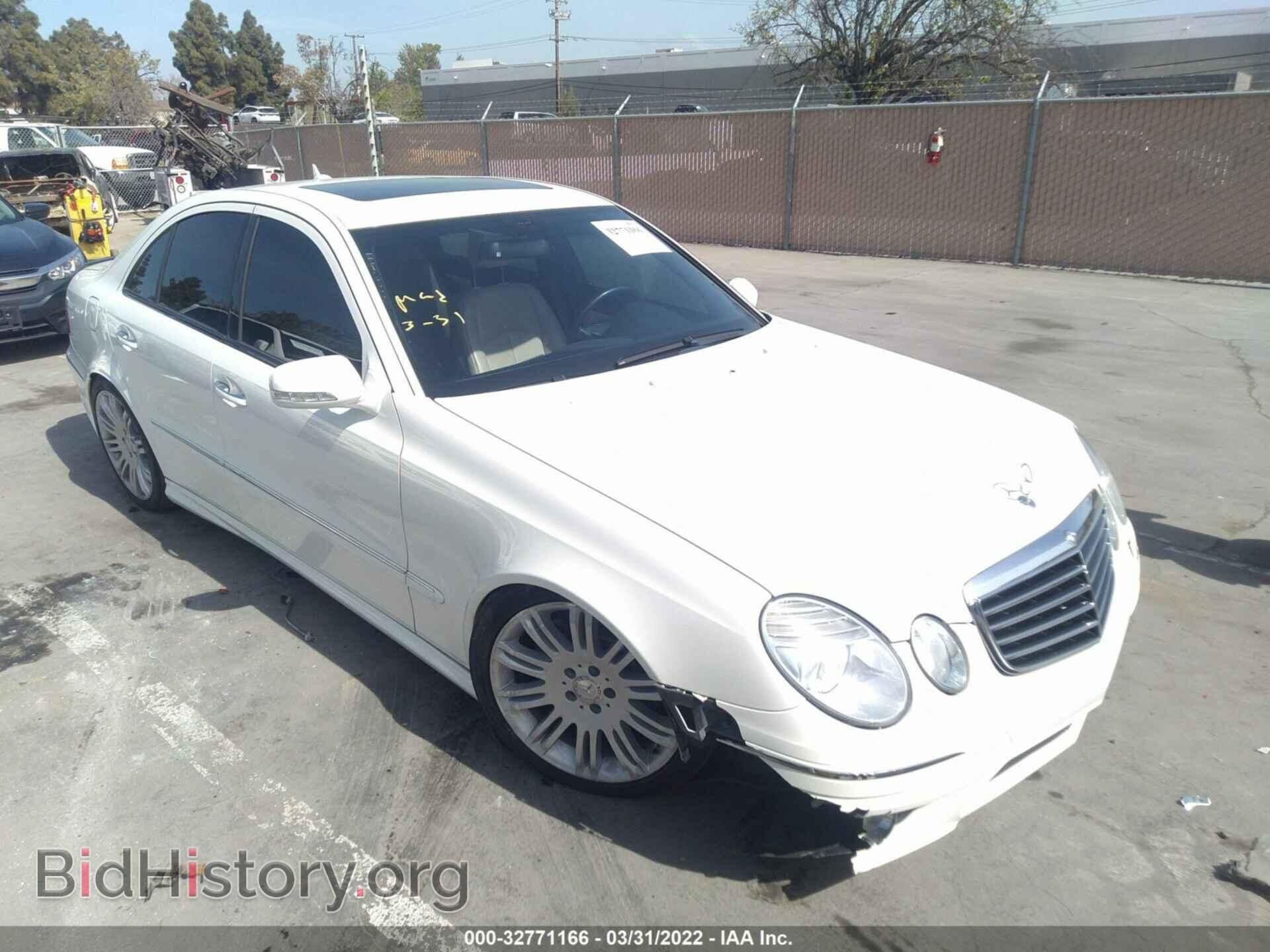 Фотография WDBUF72X78B195855 - MERCEDES-BENZ E-CLASS 2008