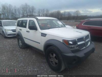 2008 Dodge NITRO SXT, white — VIN 1D8GT28K18W150247, IAAI