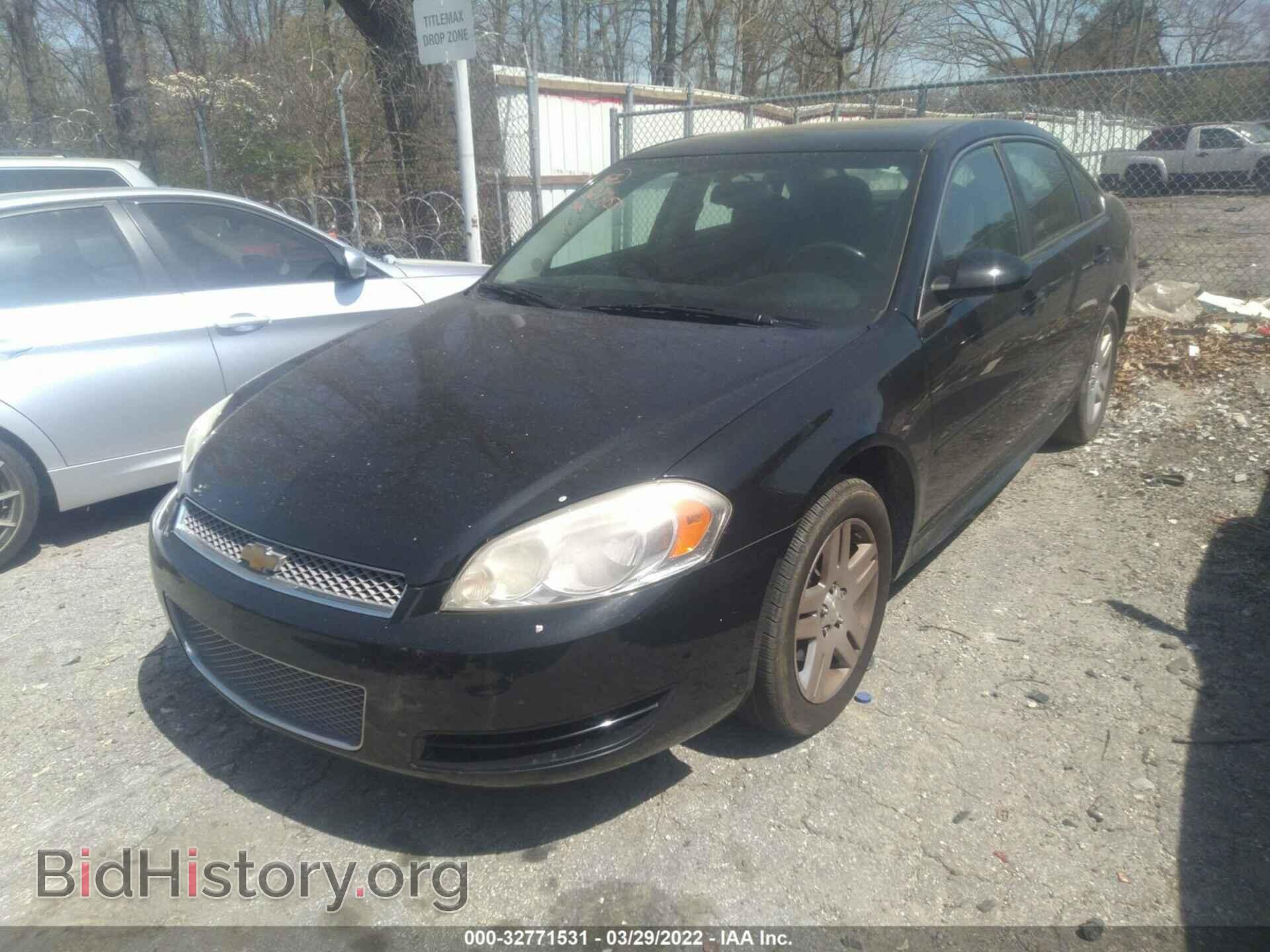 2013 CHEVROLET IMPALA - VIN: 2G1WG5E34D1213235 - Фото 2