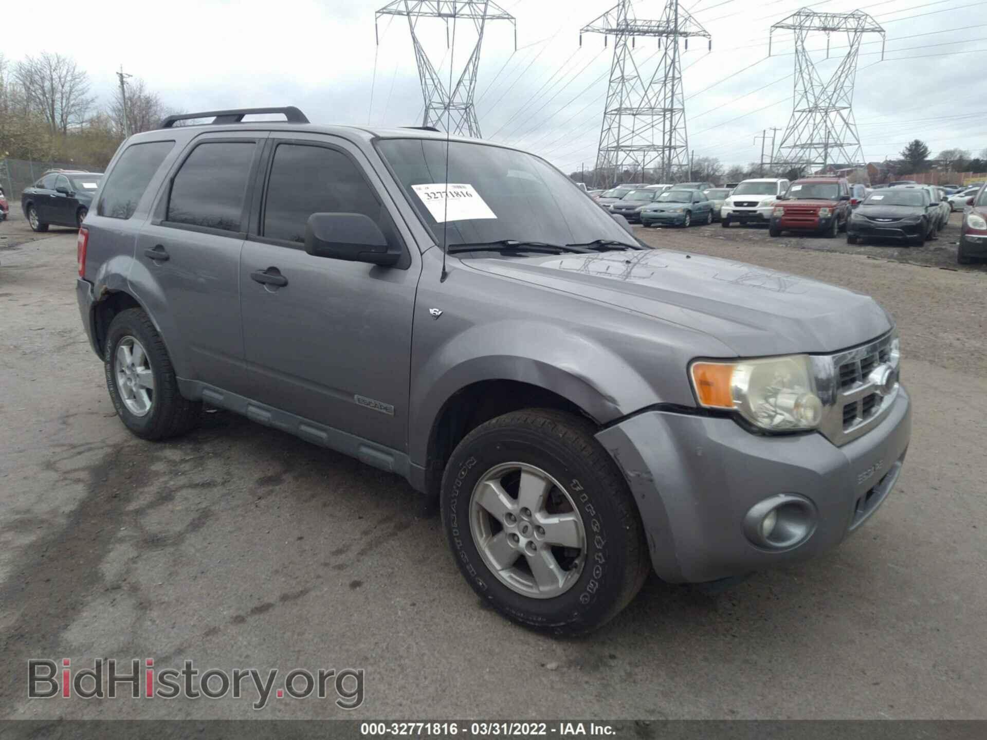 Photo 1FMCU93118KD65373 - FORD ESCAPE 2008
