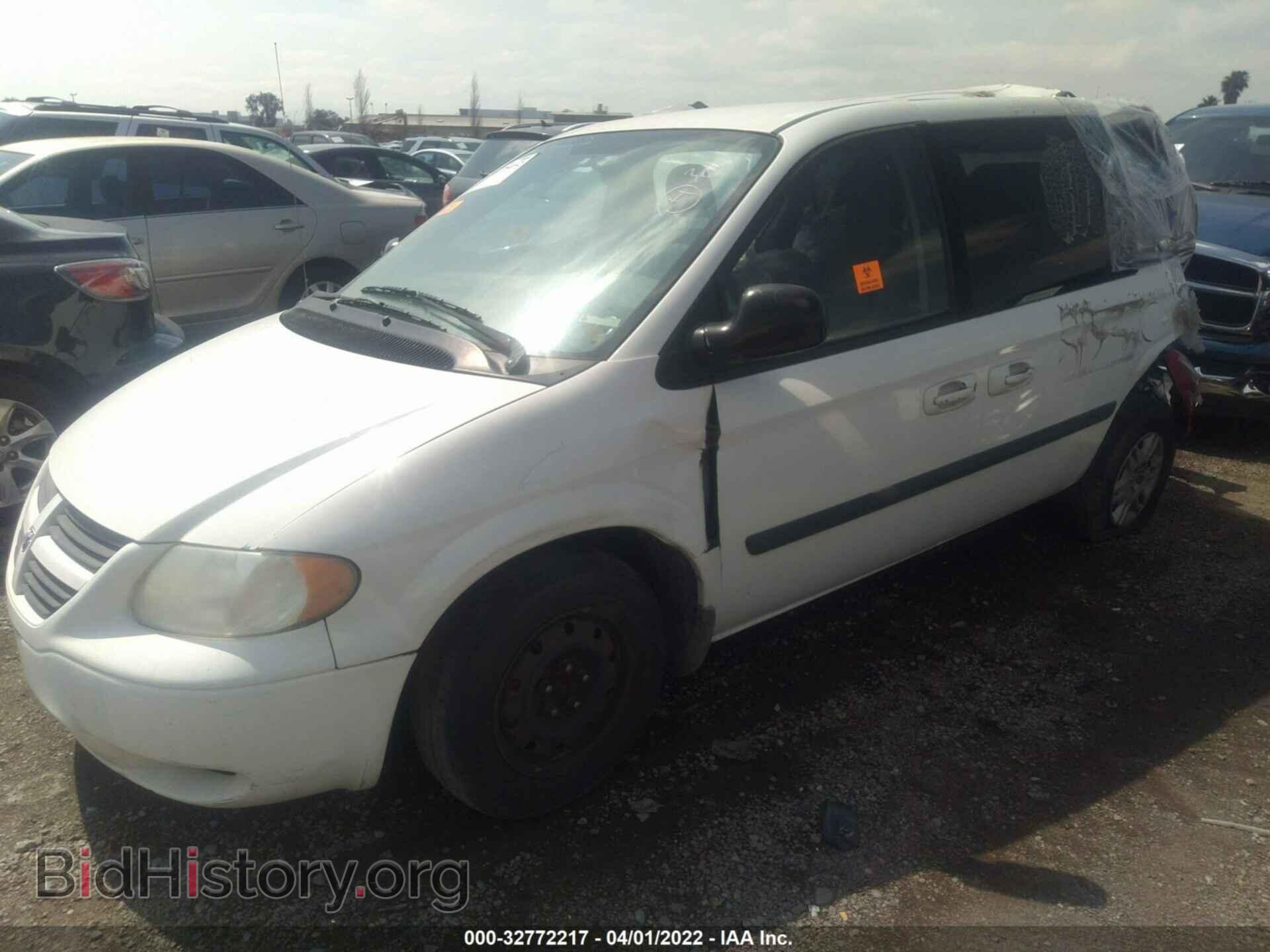 2007 DODGE CARAVAN - VIN: 1D4GP45R17B181569 - Фото 2