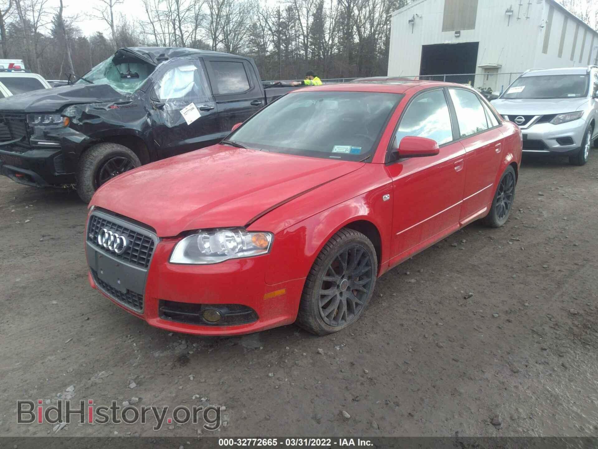 2008 AUDI A4 - VIN: WAUDF78E88A145766 - Фото 2