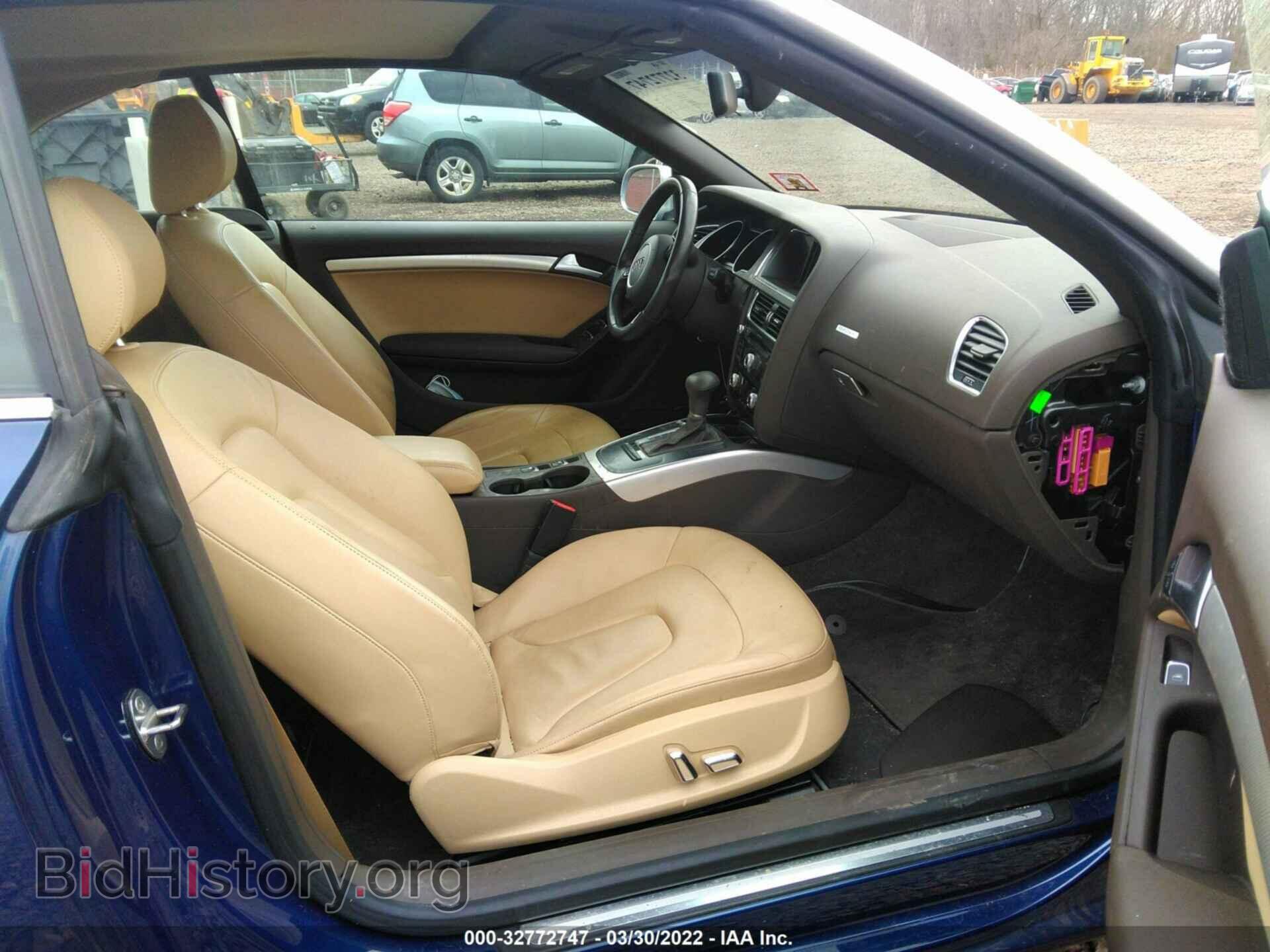 2013 AUDI A5 - VIN: WAUCFAFH2DN007522 - Photo 5
