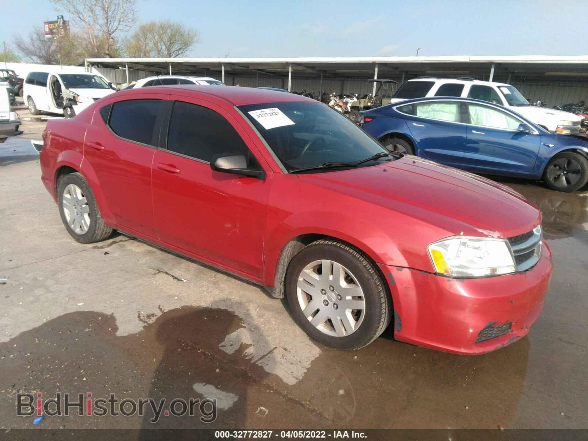 Фотография 1C3CDZAB2DN752608 - DODGE AVENGER 2013