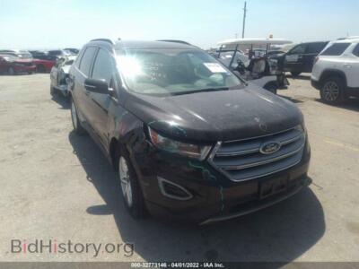 2015 Ford EDGE SEL, black — VIN 2FMTK3J83FBB38342, IAAI