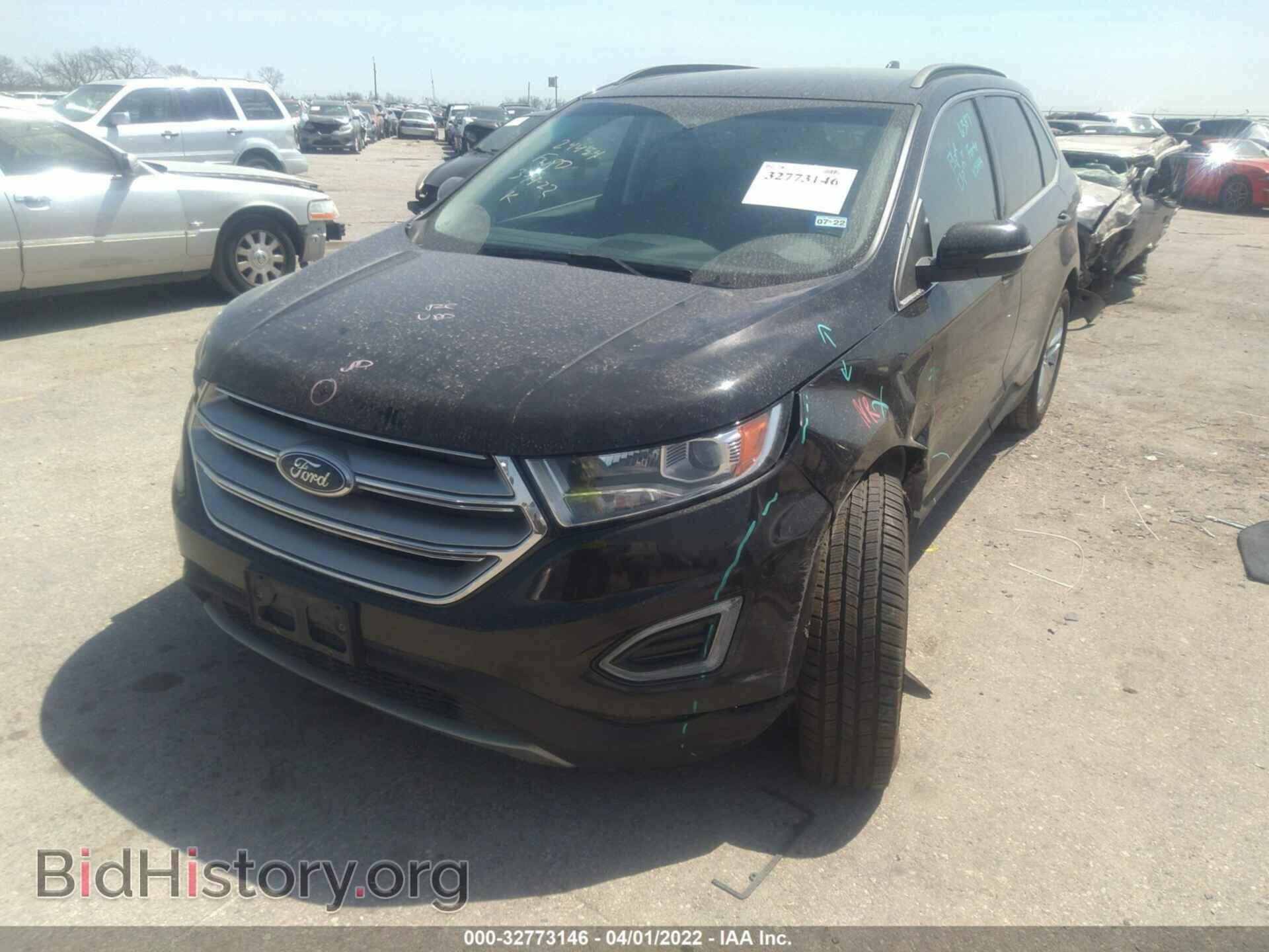 2015 FORD EDGE - VIN: 2FMTK3J83FBB38342 - Фото 2