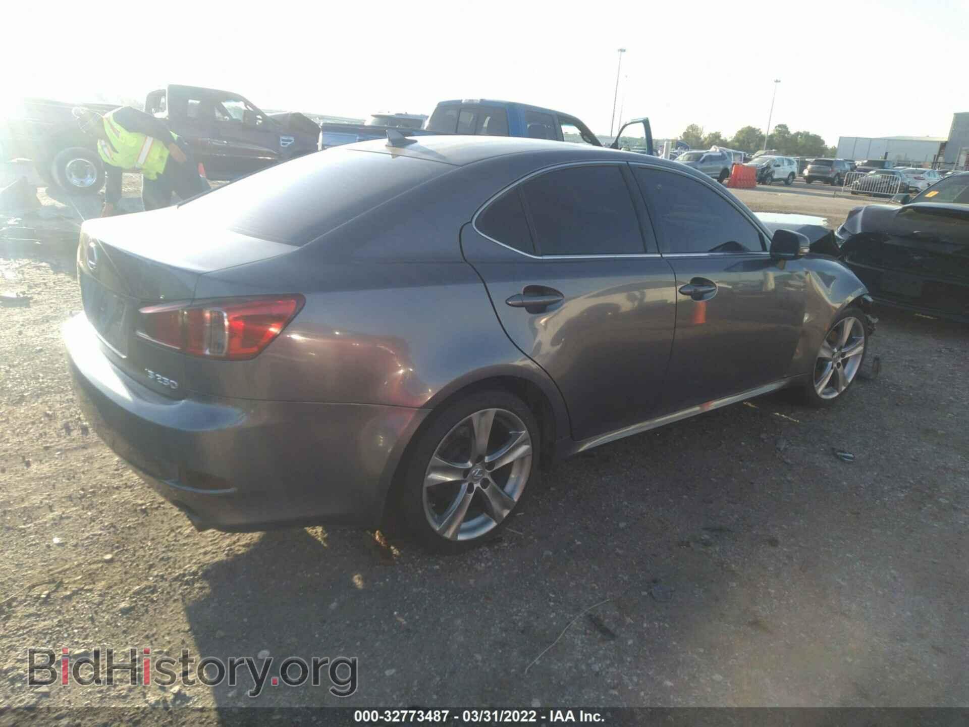2012 LEXUS IS 250 - VIN: JTHBF5C25C5159250 - Фото 4