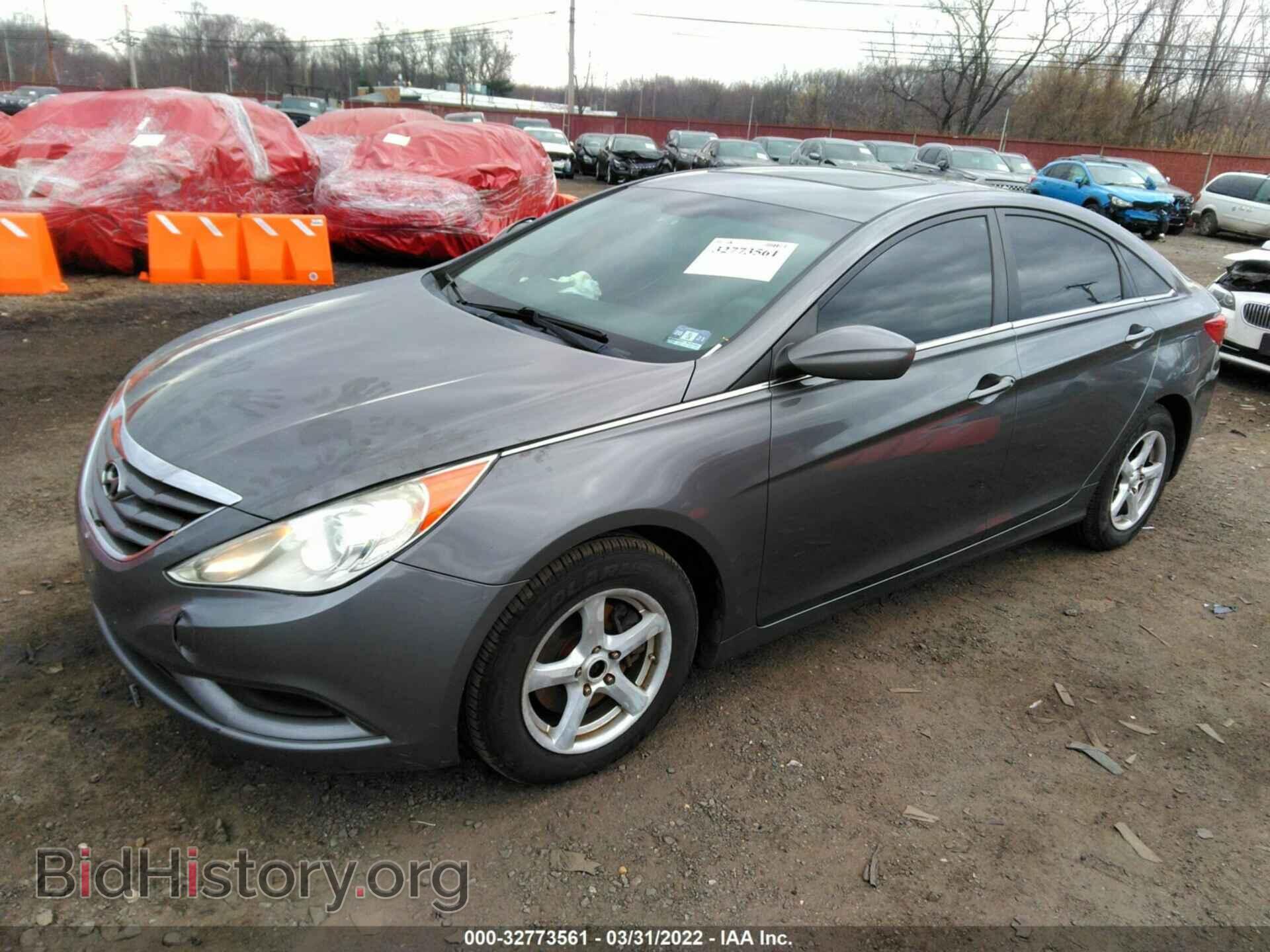 2011 HYUNDAI SONATA - VIN: 5NPEB4AC0BH119897 - Фото 2